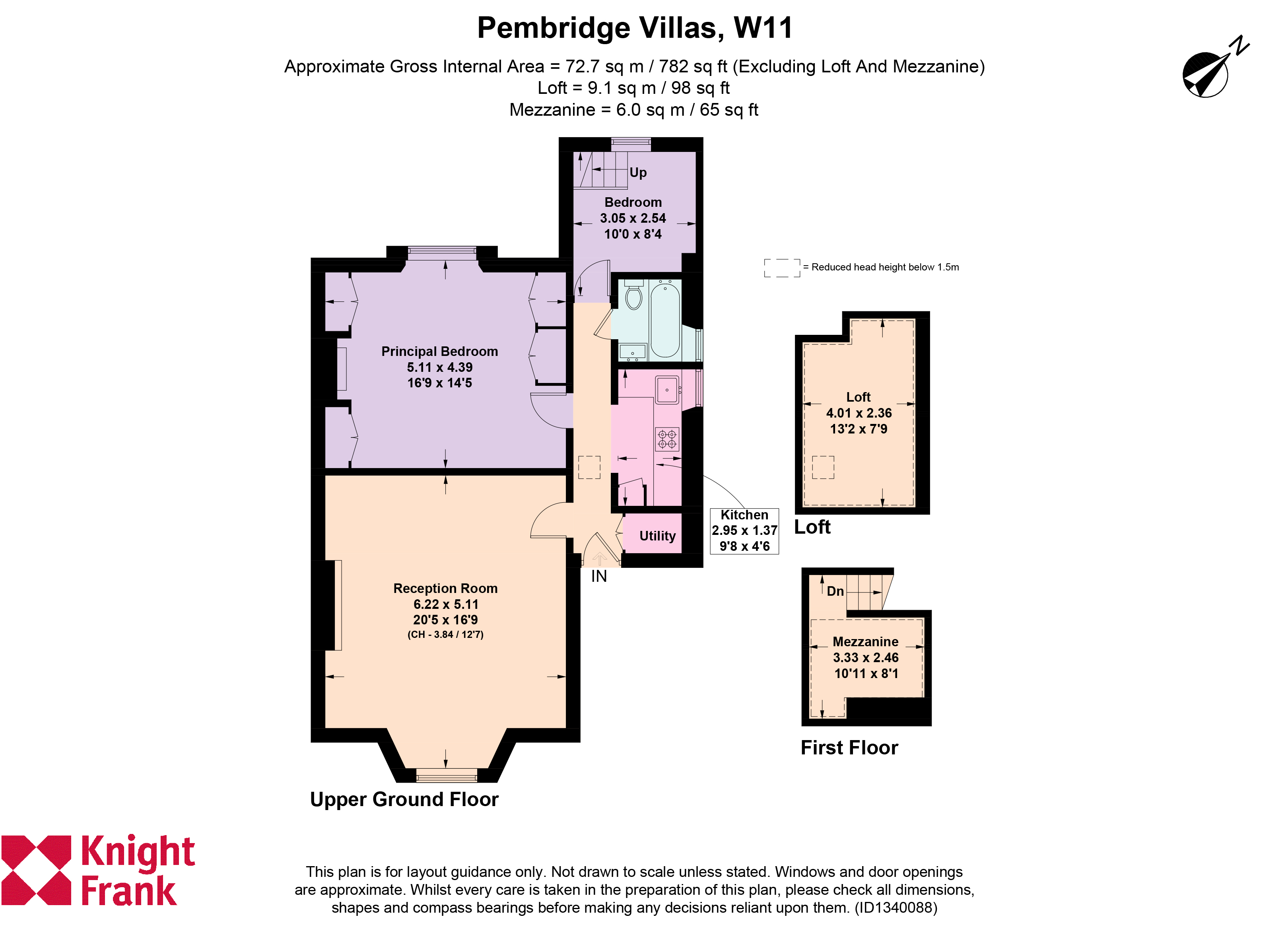 Pembridge Villas, London floorplan
