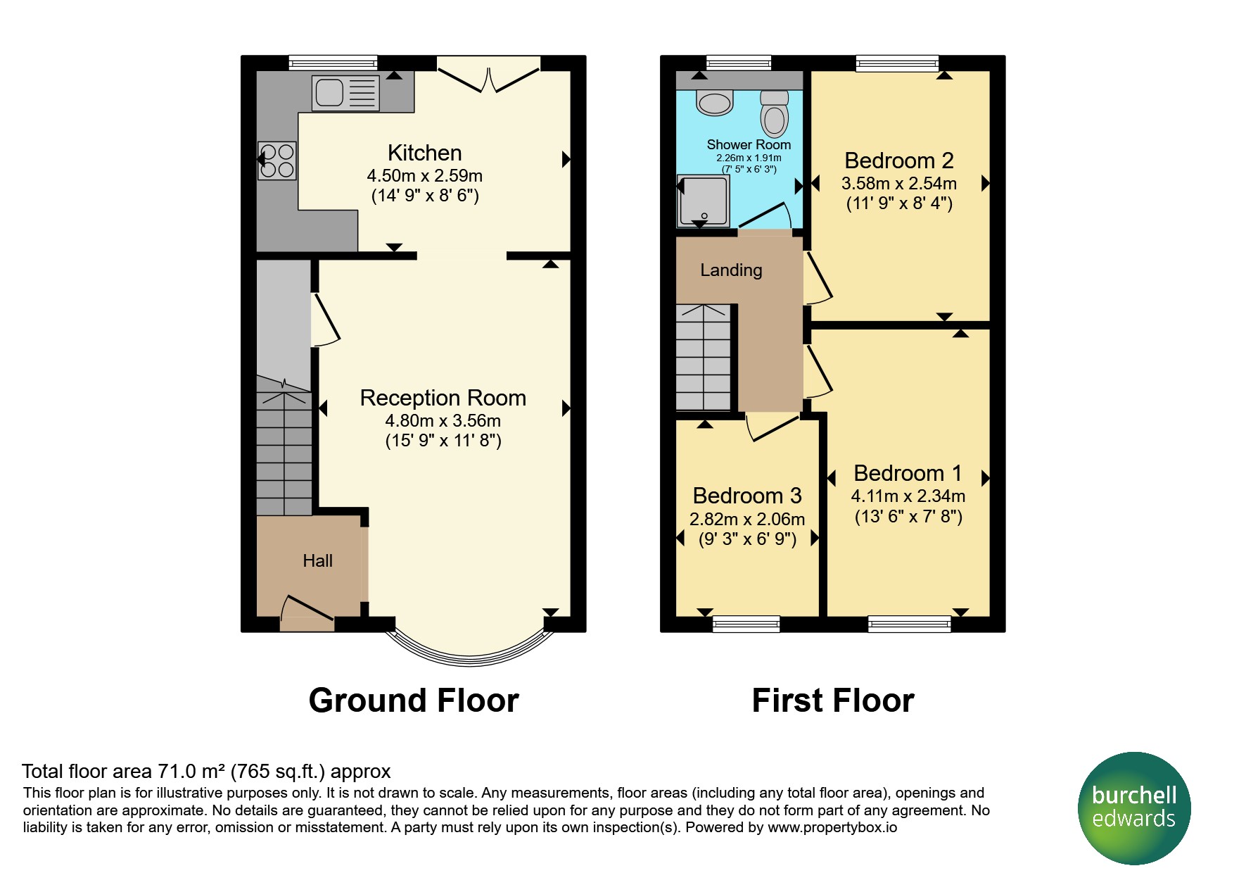 51, Beatty Walk, ILKESTON floorplan