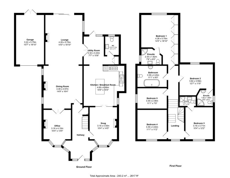 195 Elburton Road, Plymouth, Devon floorplan