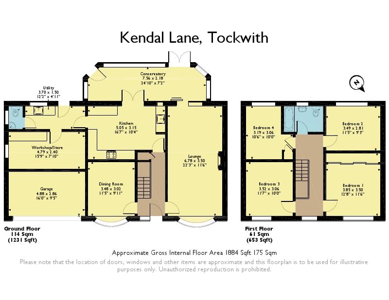 4 Bedrooms Detached house for sale in Kendal Lane, Tockwith, York YO26