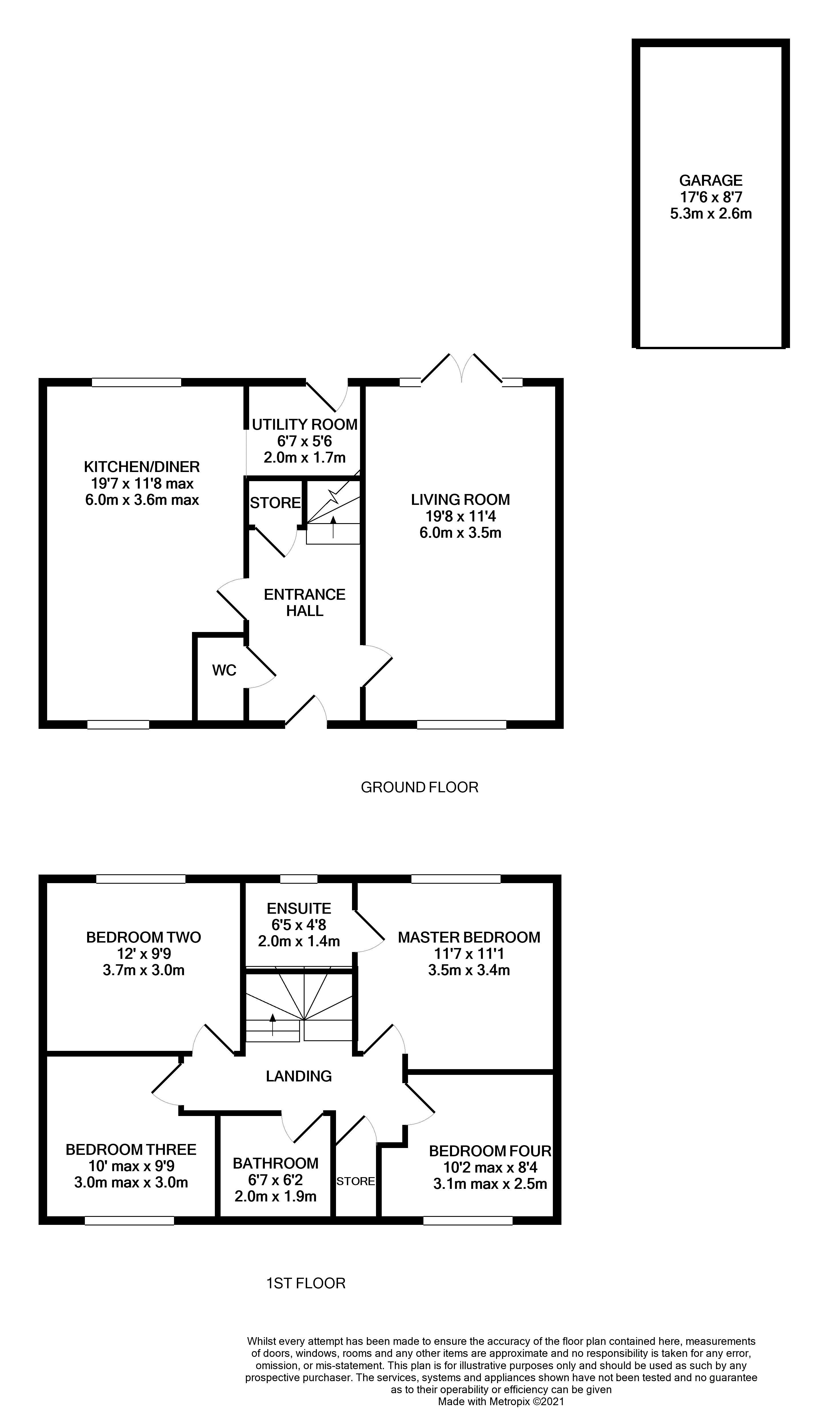 Elizabeth Gardens, Hixon, Stafford ST18, 4 bedroom detached house for