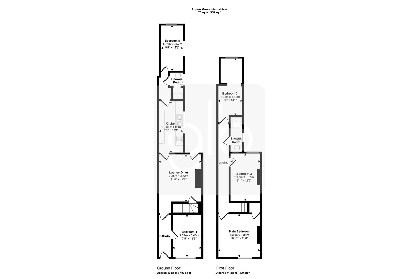 94, Grafton Street, Coventry floorplan