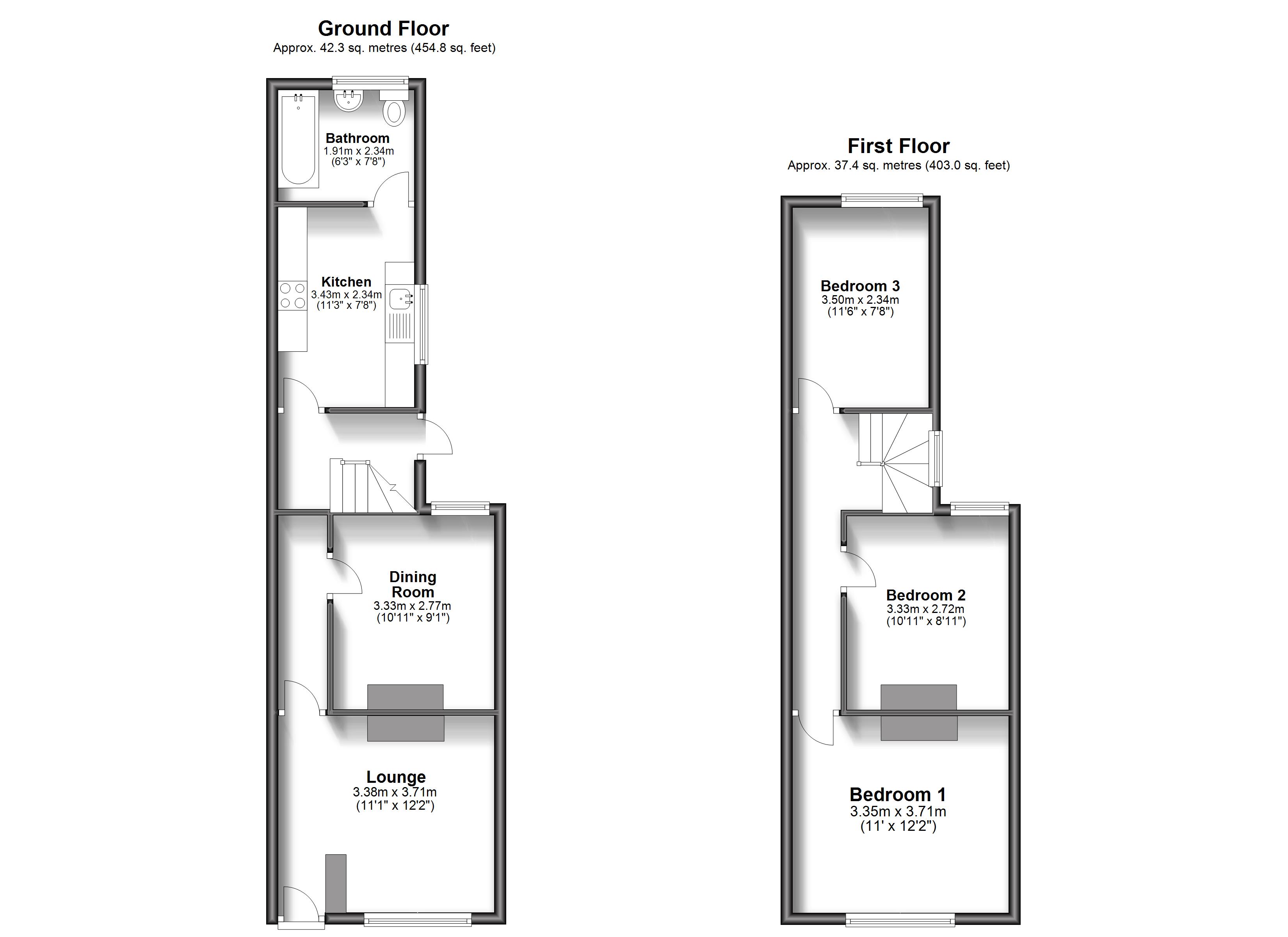 54, Hampshire Street, Portsmouth floorplan