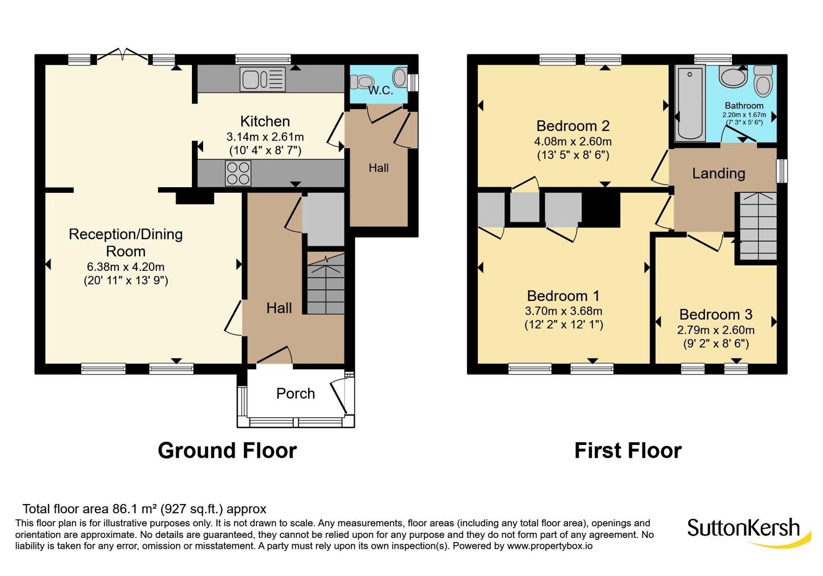 309, Princess Drive, Merseyside floorplan