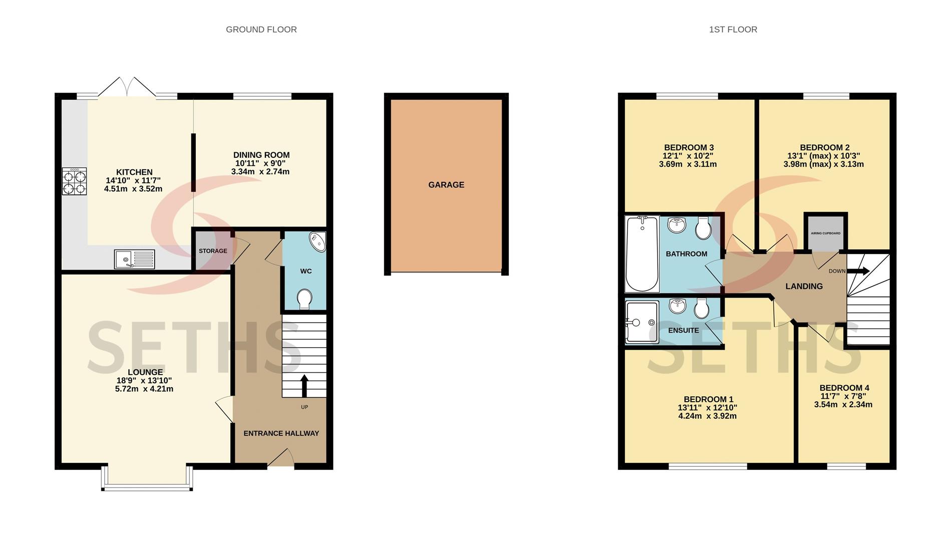 8, Hackness Road, Leicester floorplan