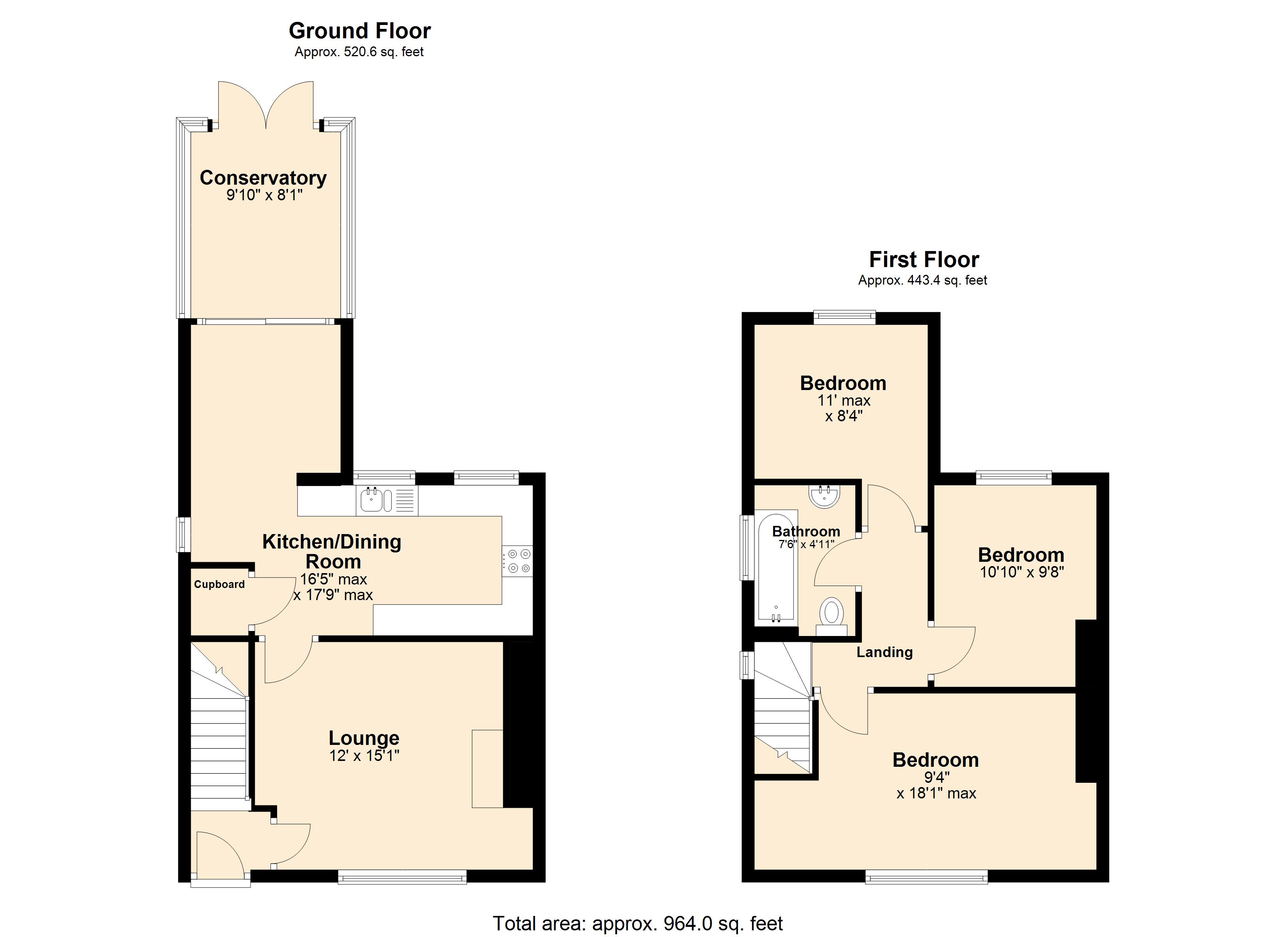 3, Christys Lane, Dorset floorplan