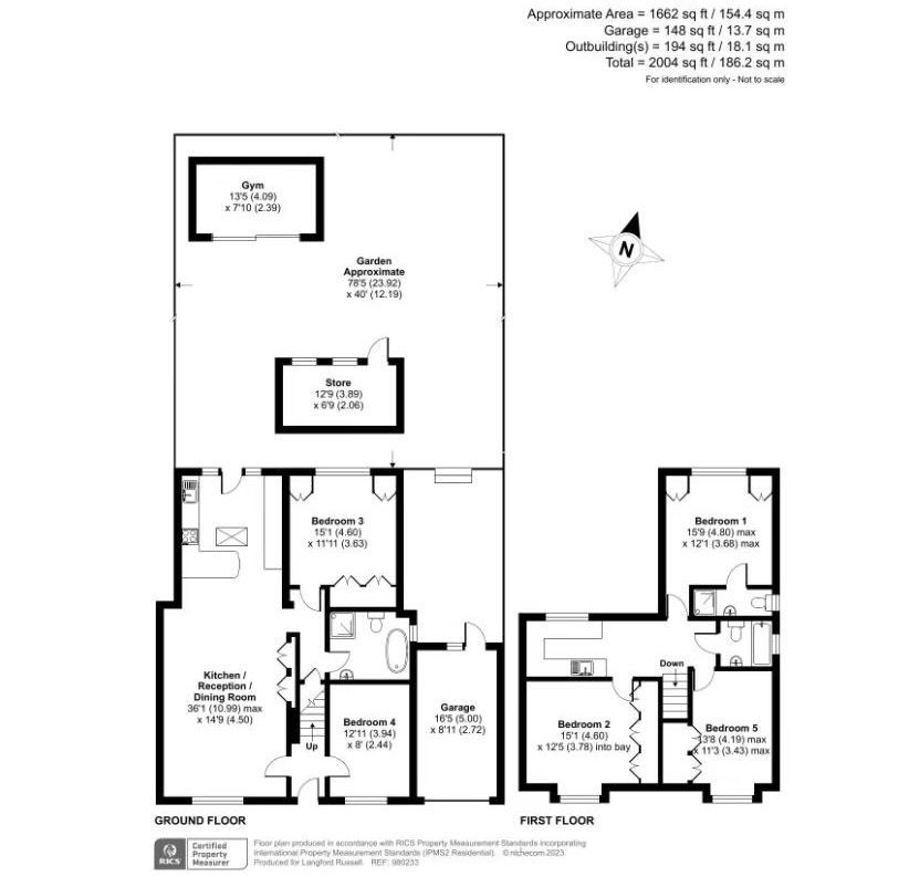 63, Craven Road, Orpington floorplan