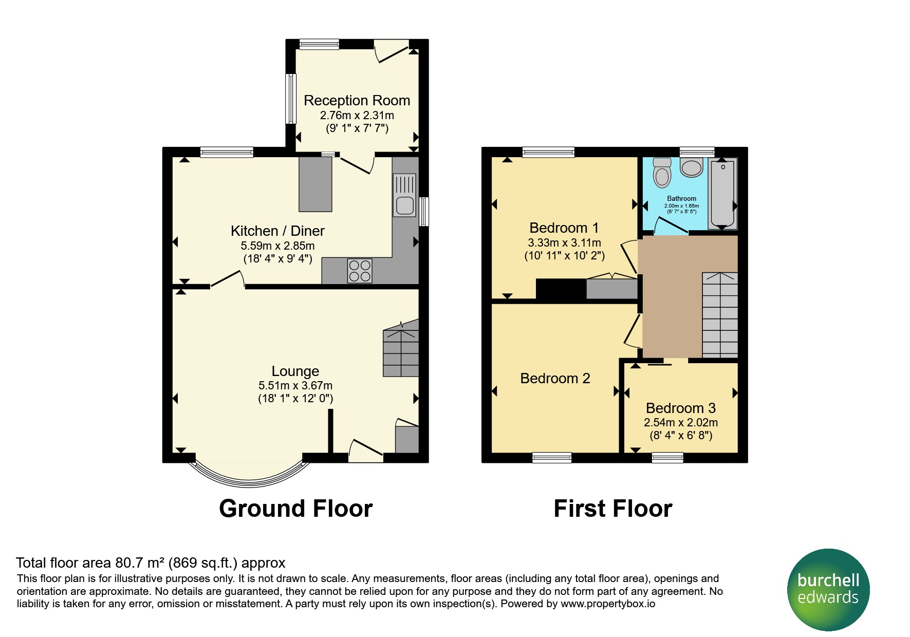Charles Avenue, NOTTINGHAM floorplan