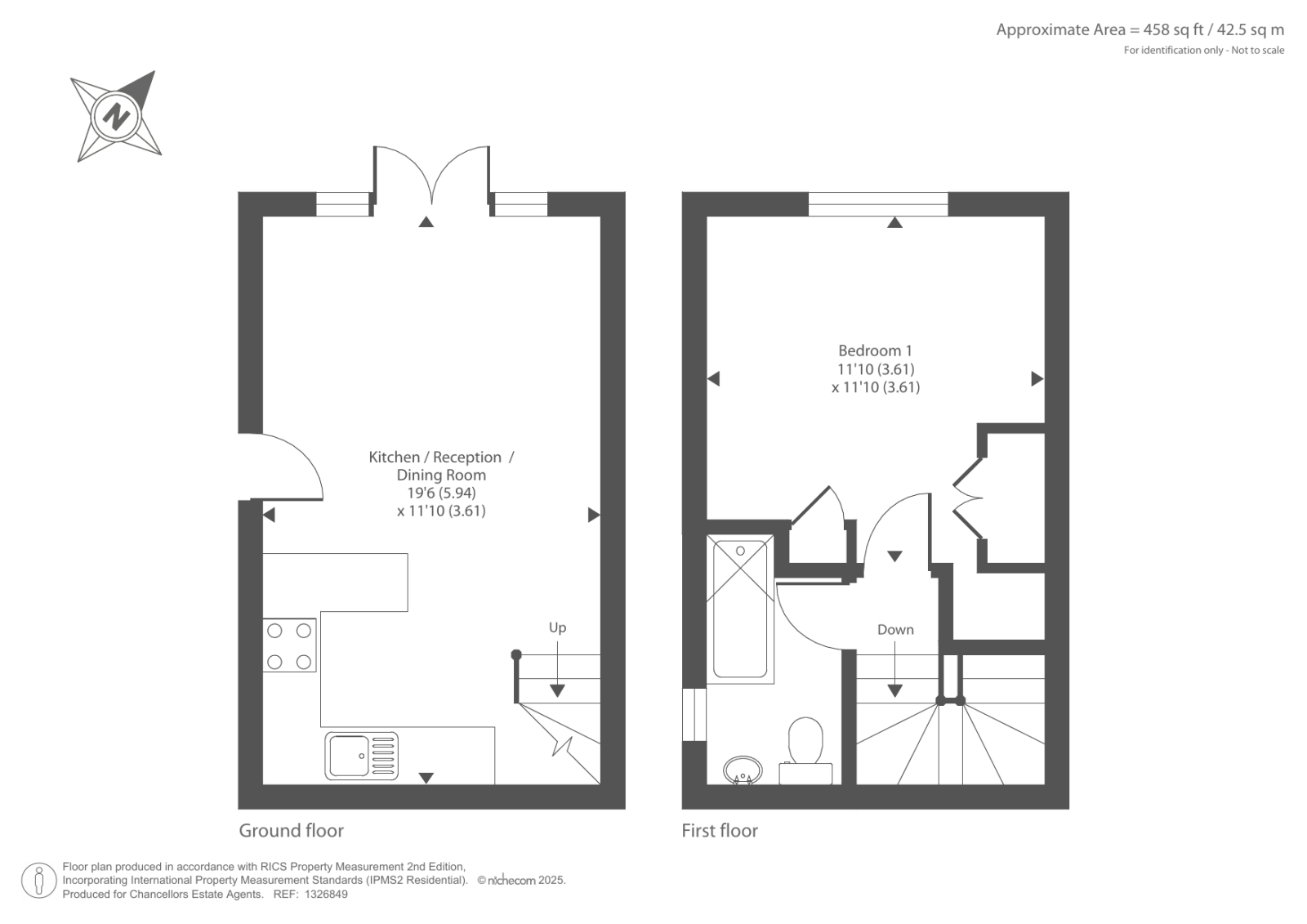 3, Graftonbury Court, Hereford floorplan