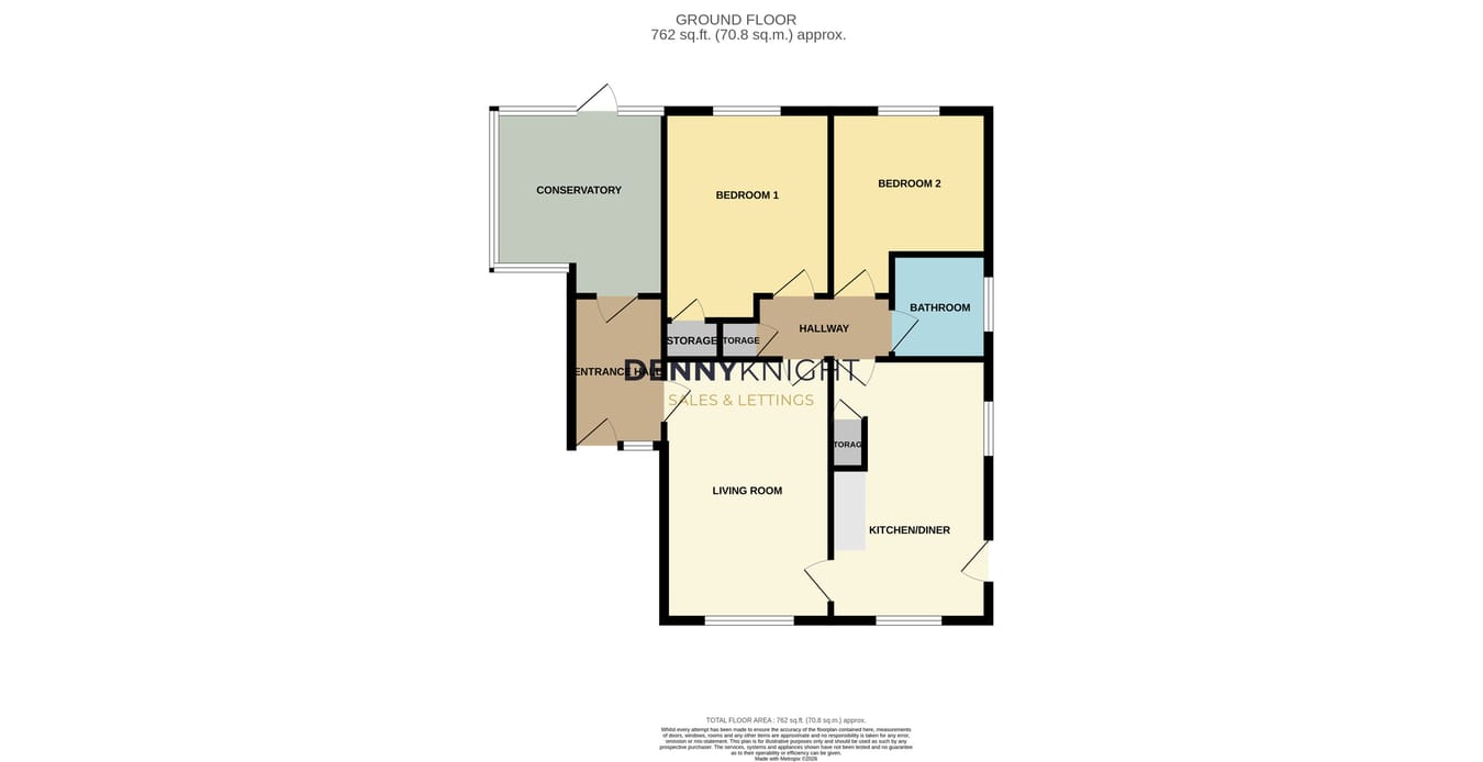 10, Churchill Avenue, Northampton floorplan