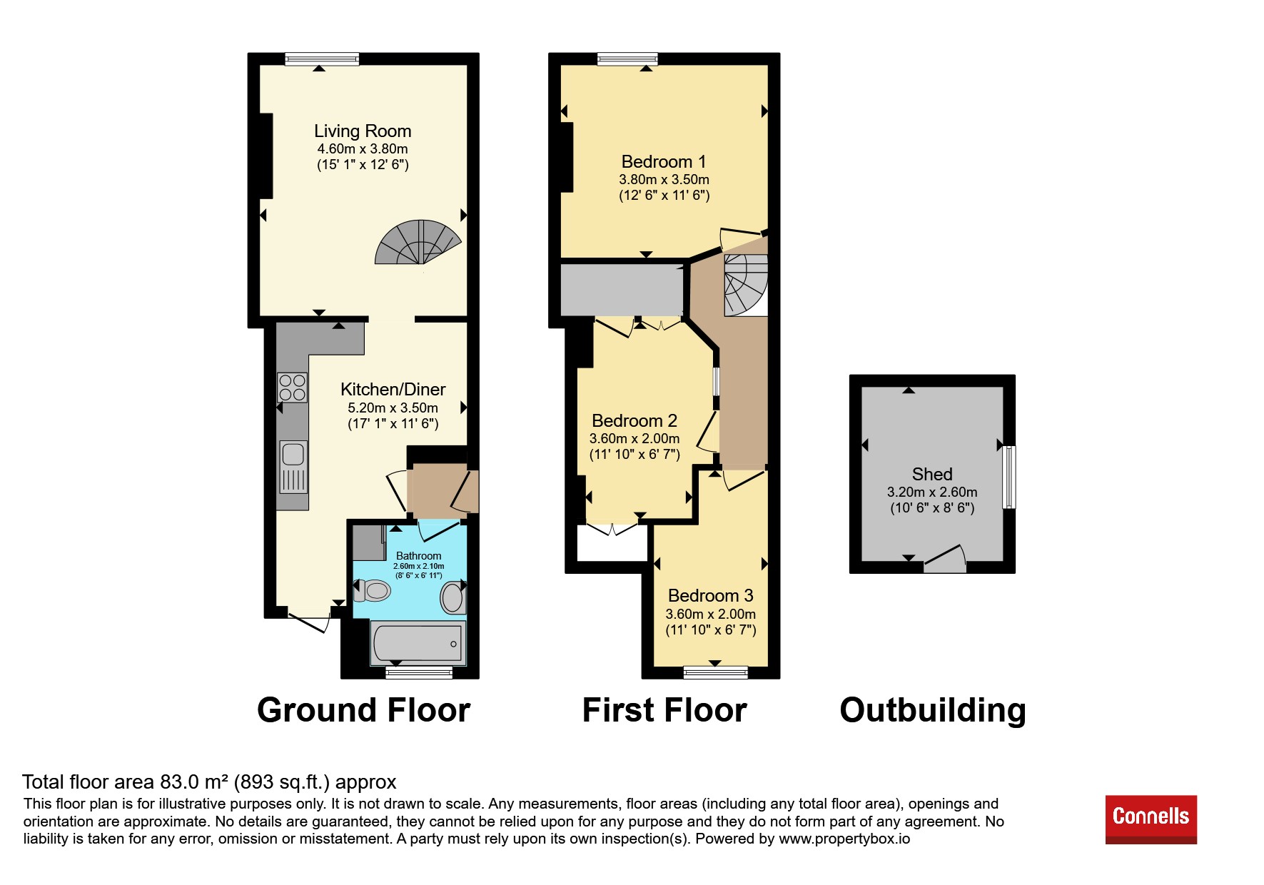67, Ermine Street, Cambridge floorplan