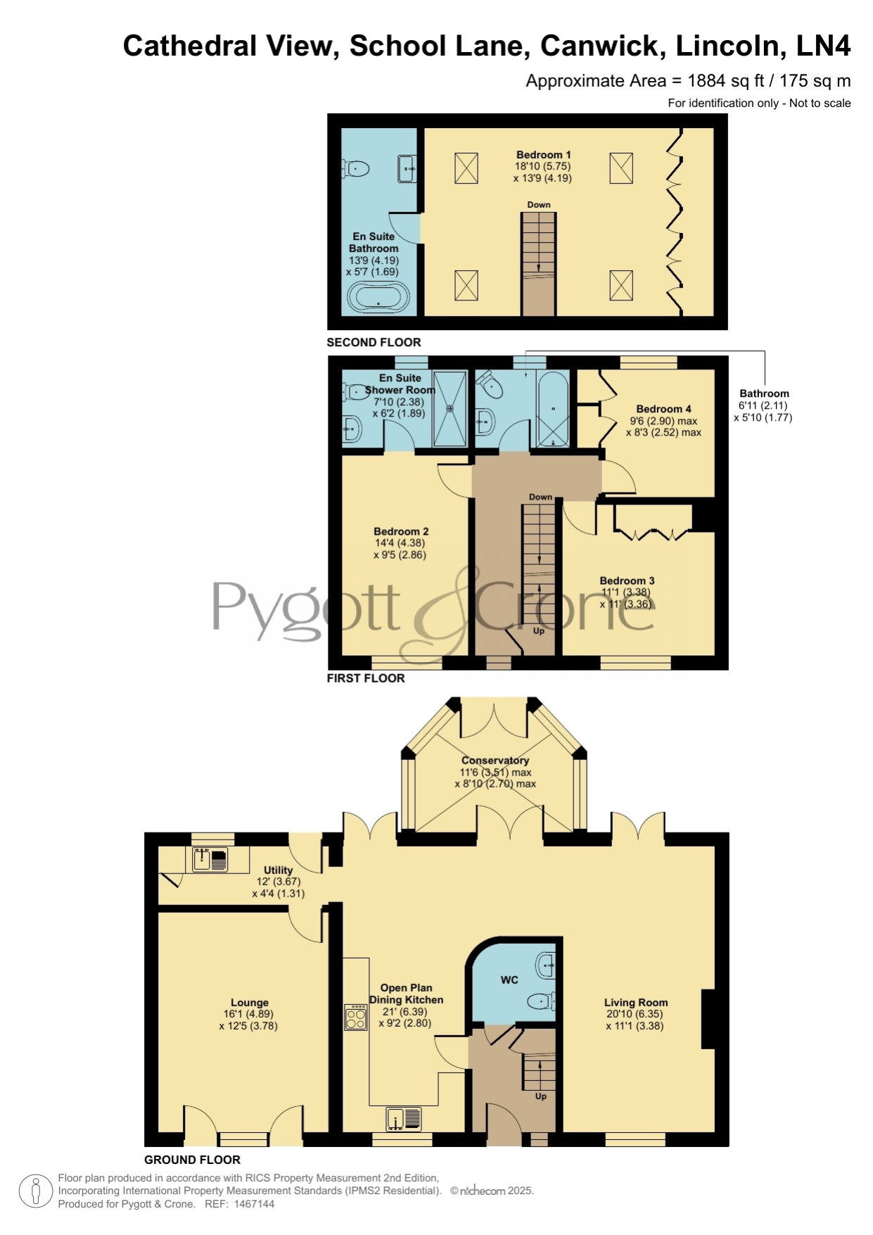 Cathedral View, School Lane, Lincoln floorplan