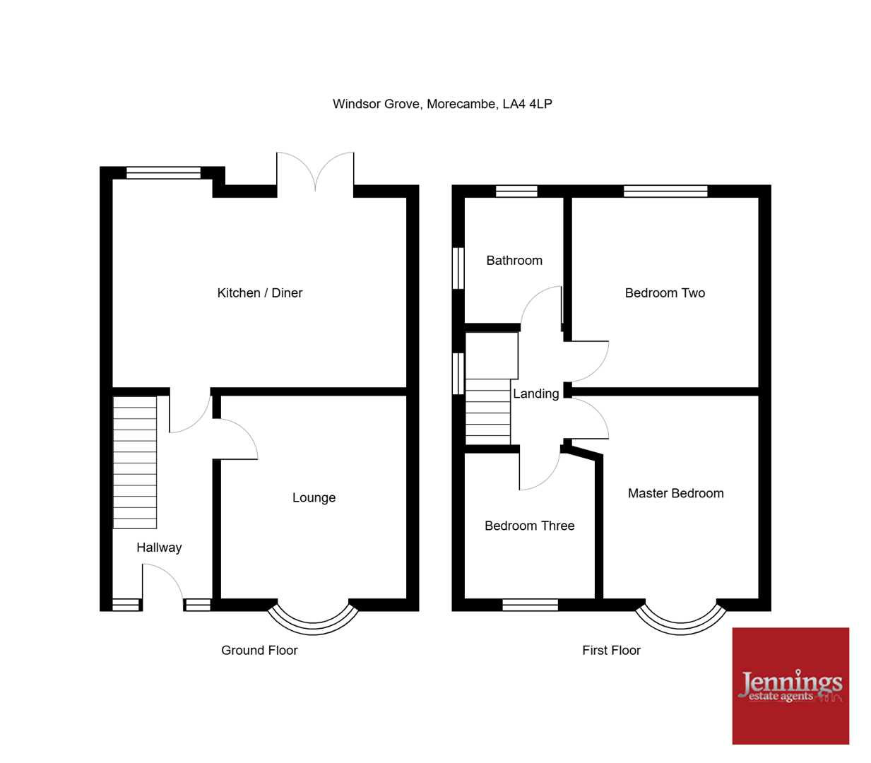 28, Windsor Grove, Morecambe floorplan