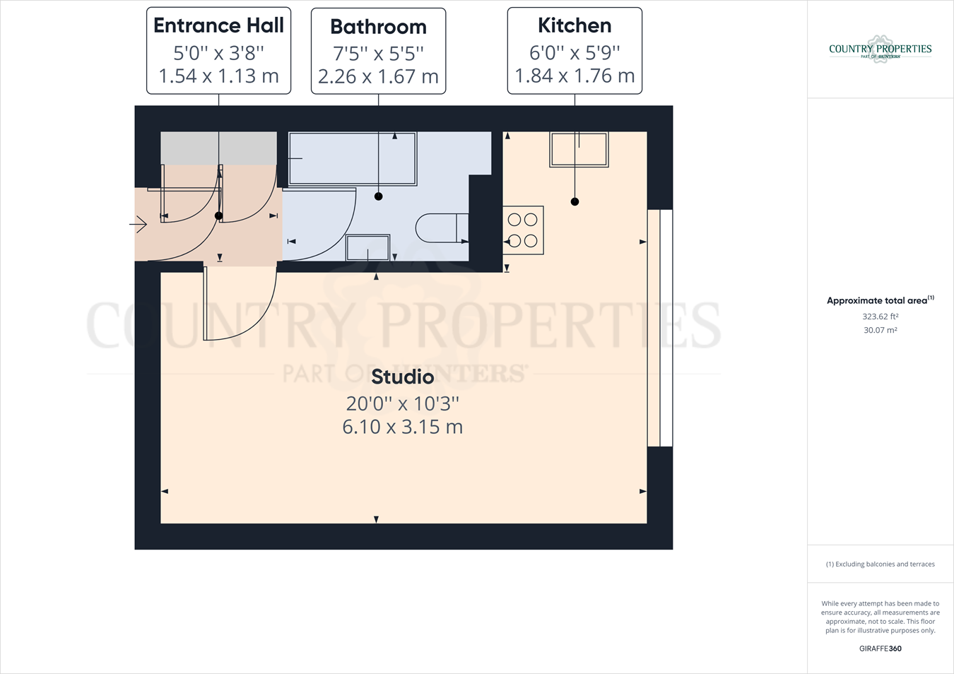 Boundary Lane, Welwyn Garden City AL7, studio to rent 64673899