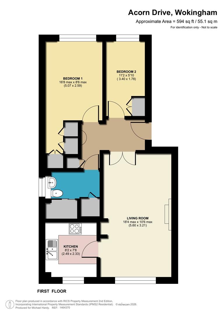 58, Acorn Drive, Wokingham floorplan