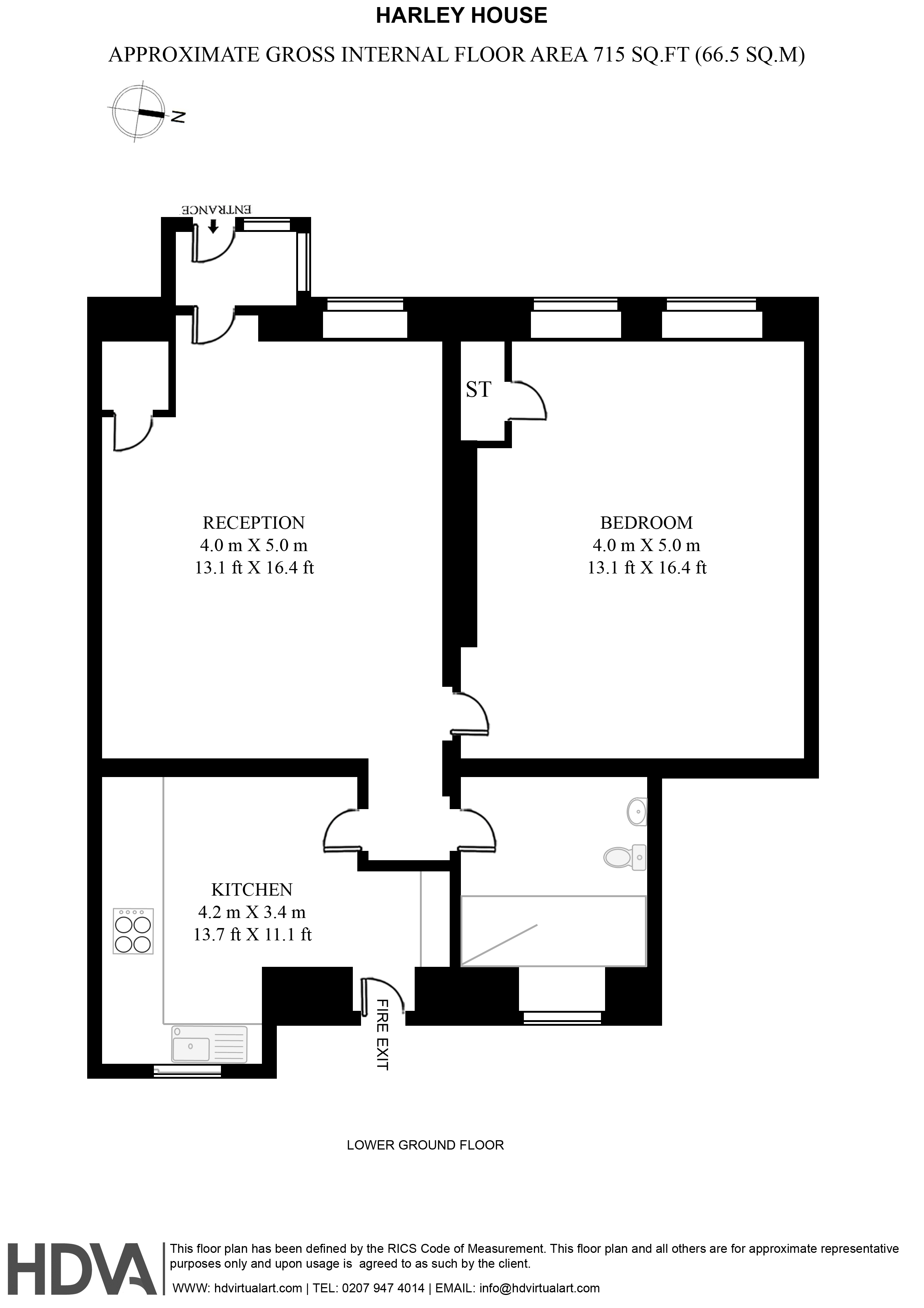 Marylebone Road, London floorplan