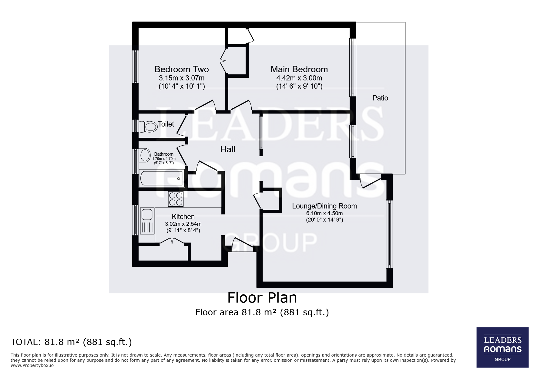 138, Victoria Road, Hampshire floorplan