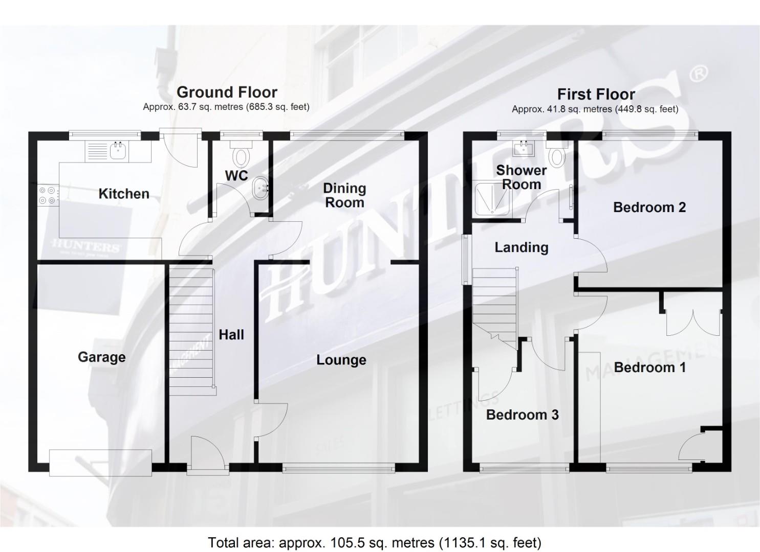 57, Gib Lane, Blackburn floorplan
