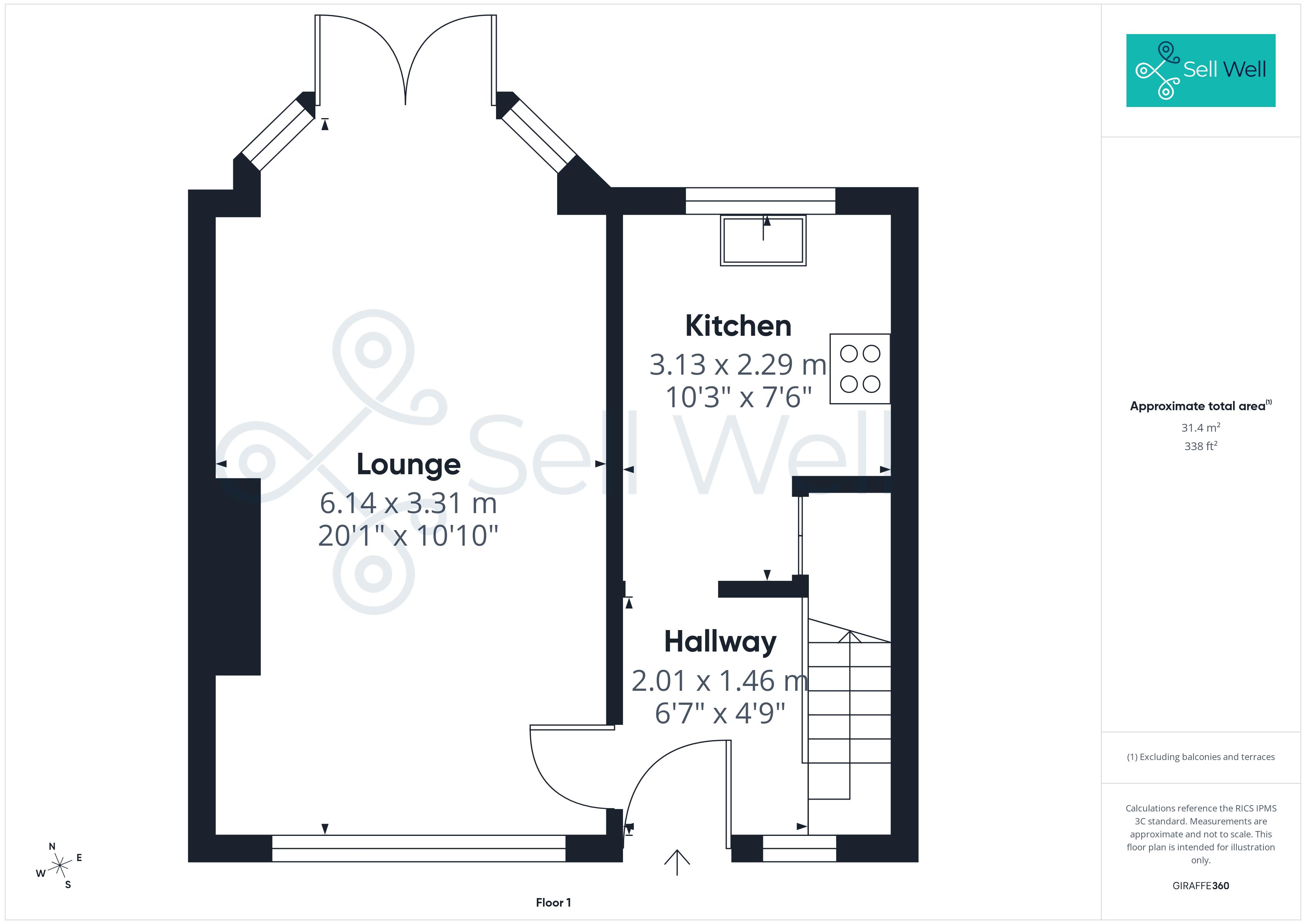 3, Manor Road, Manchester floorplan