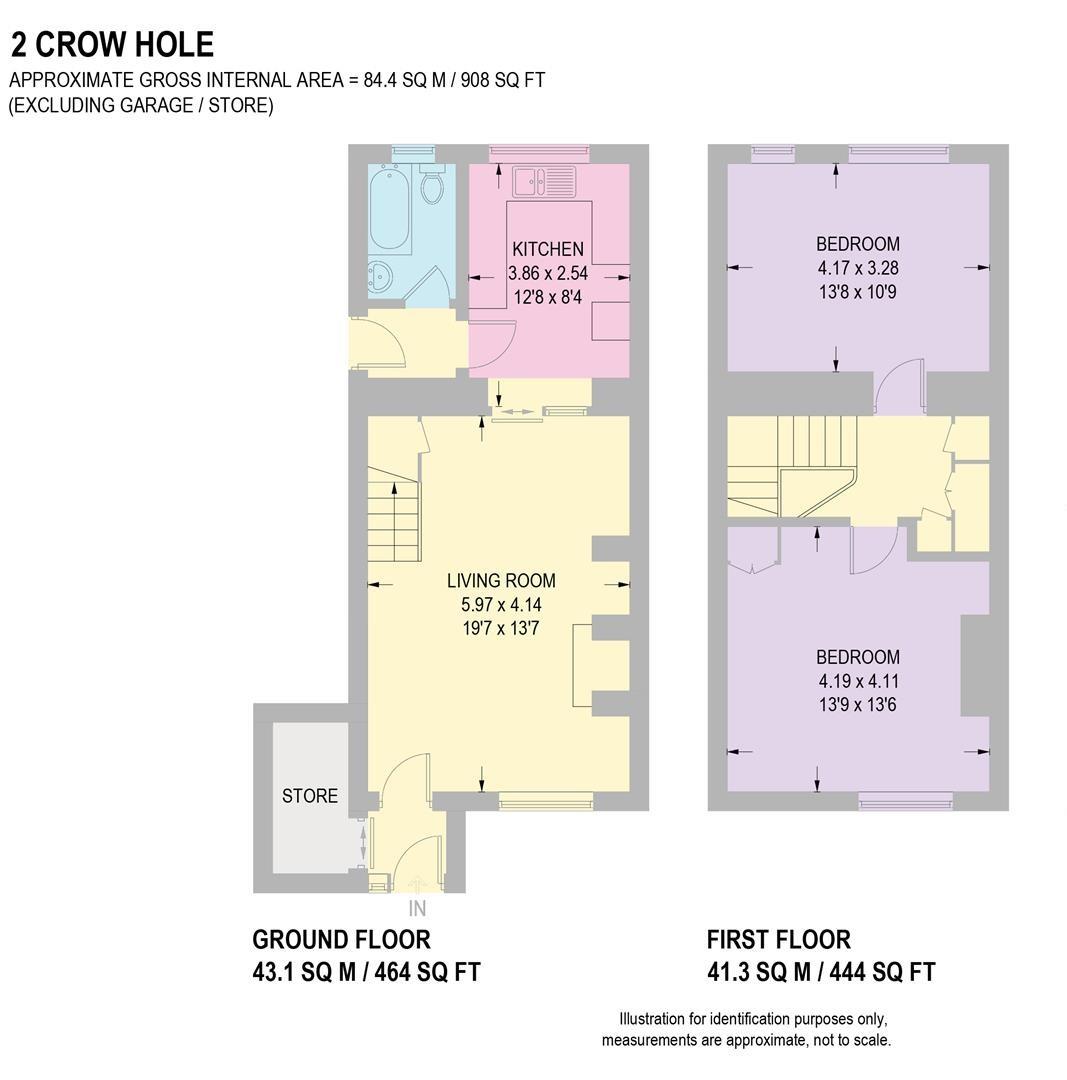 2, Crow Hole, Dronfield floorplan