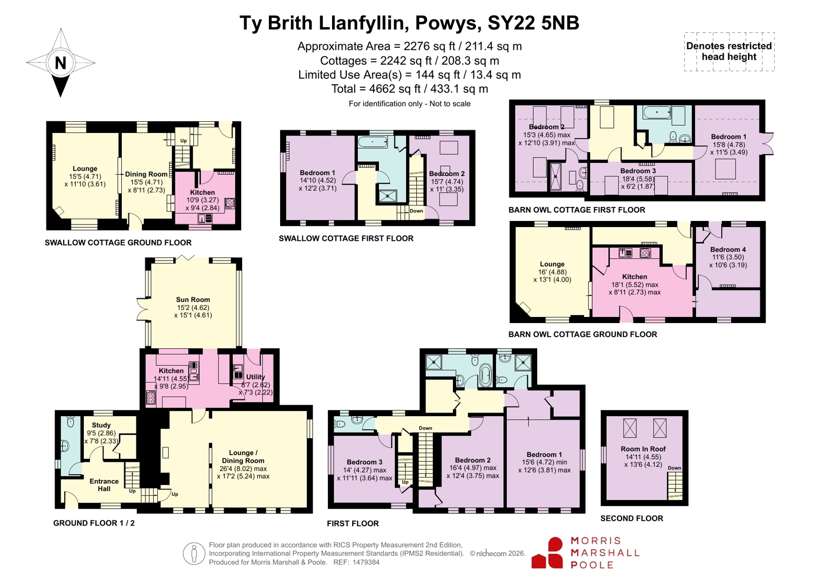 Ty Brith,, Llanfyllin, Powys floorplan