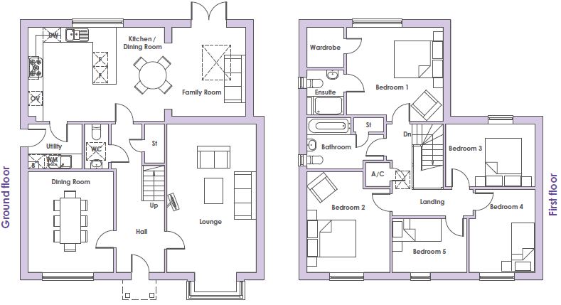 plot_51, Delavale Road, Winchcombe, Winchcombe, Cheltenham floorplan