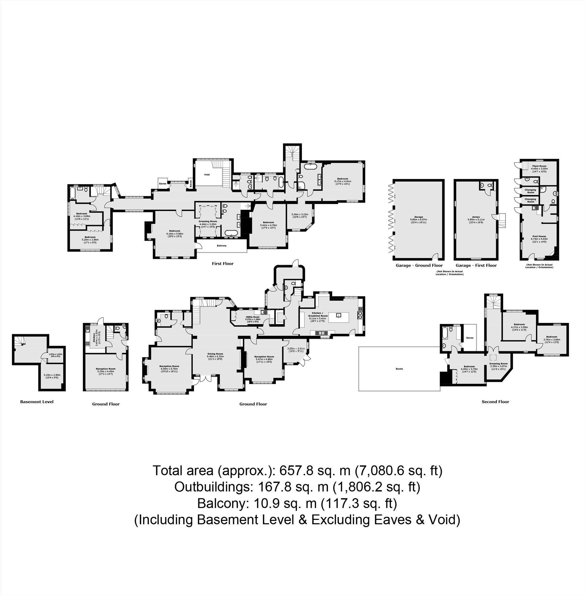19, Blackhills, Esher floorplan