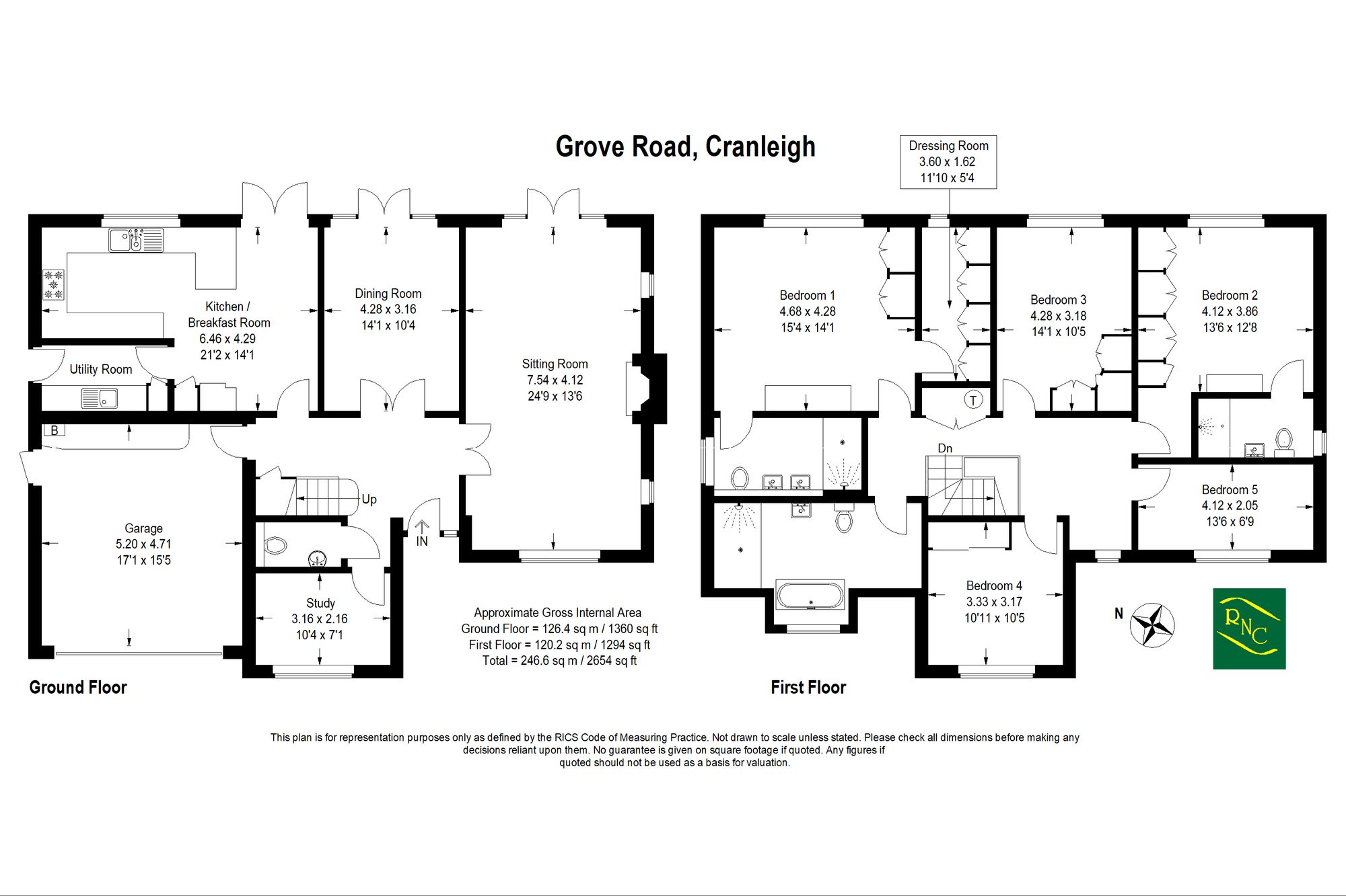 Ellerston Grove Road, Cranleigh floorplan