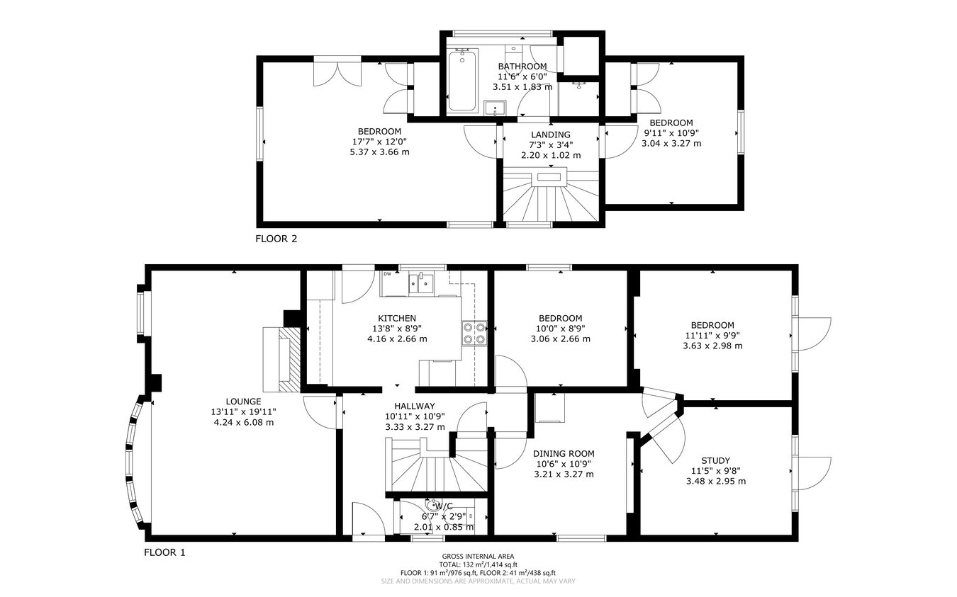 Elmshurst Cottage, Dacre Road, Hailsham floorplan