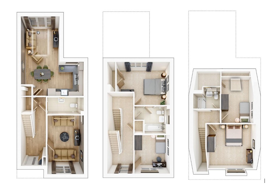 The Trilton Plot 20,, Brunswick Road, Camberley floorplan
