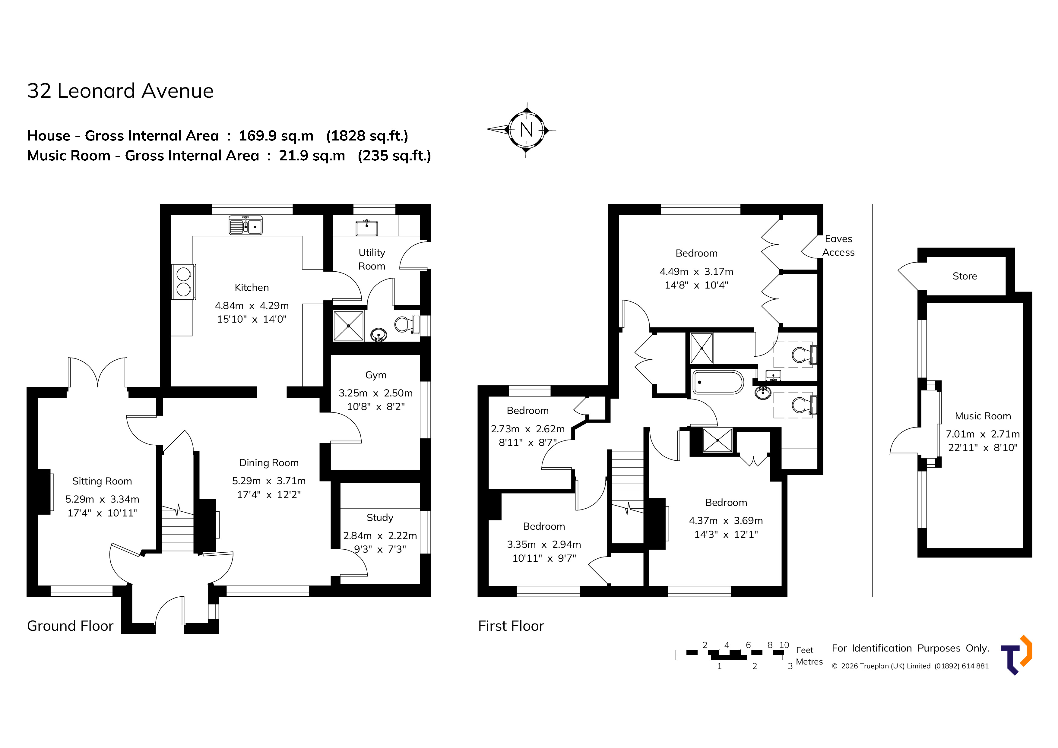 32, Leonard Avenue, Otford floorplan