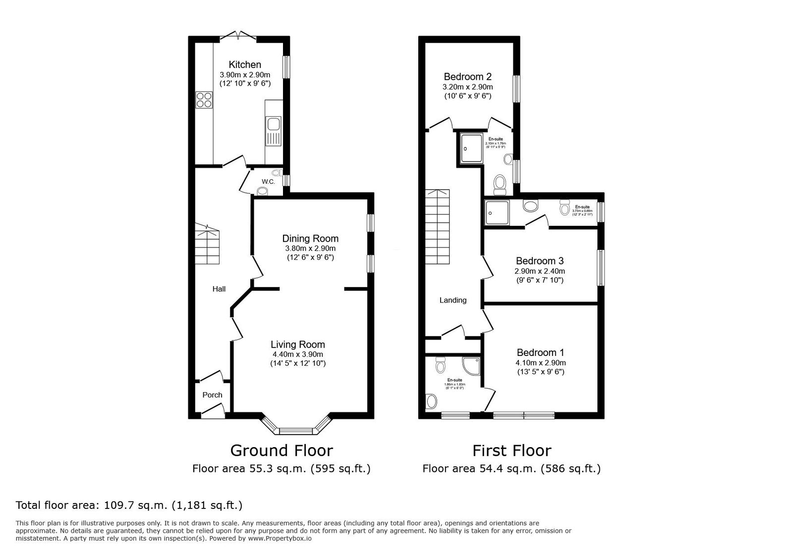 10, Cambridge Terrace, Barnard Castle floorplan