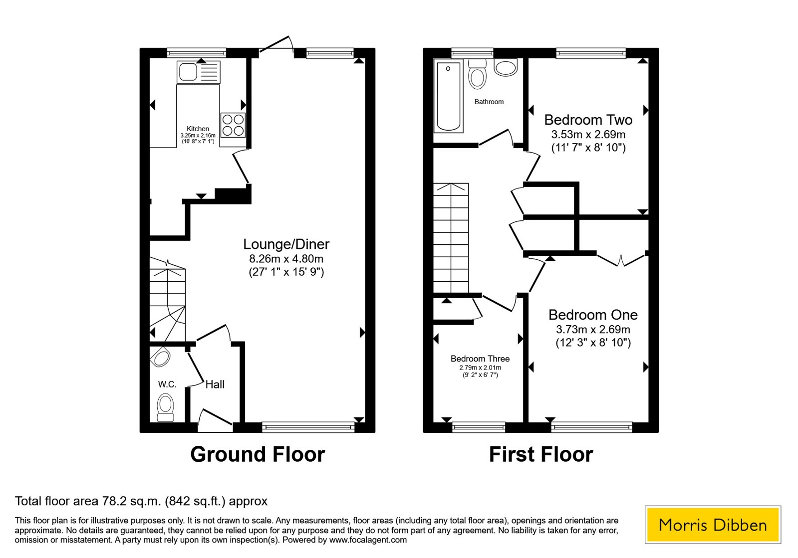 72, Elder Close, Hampshire floorplan