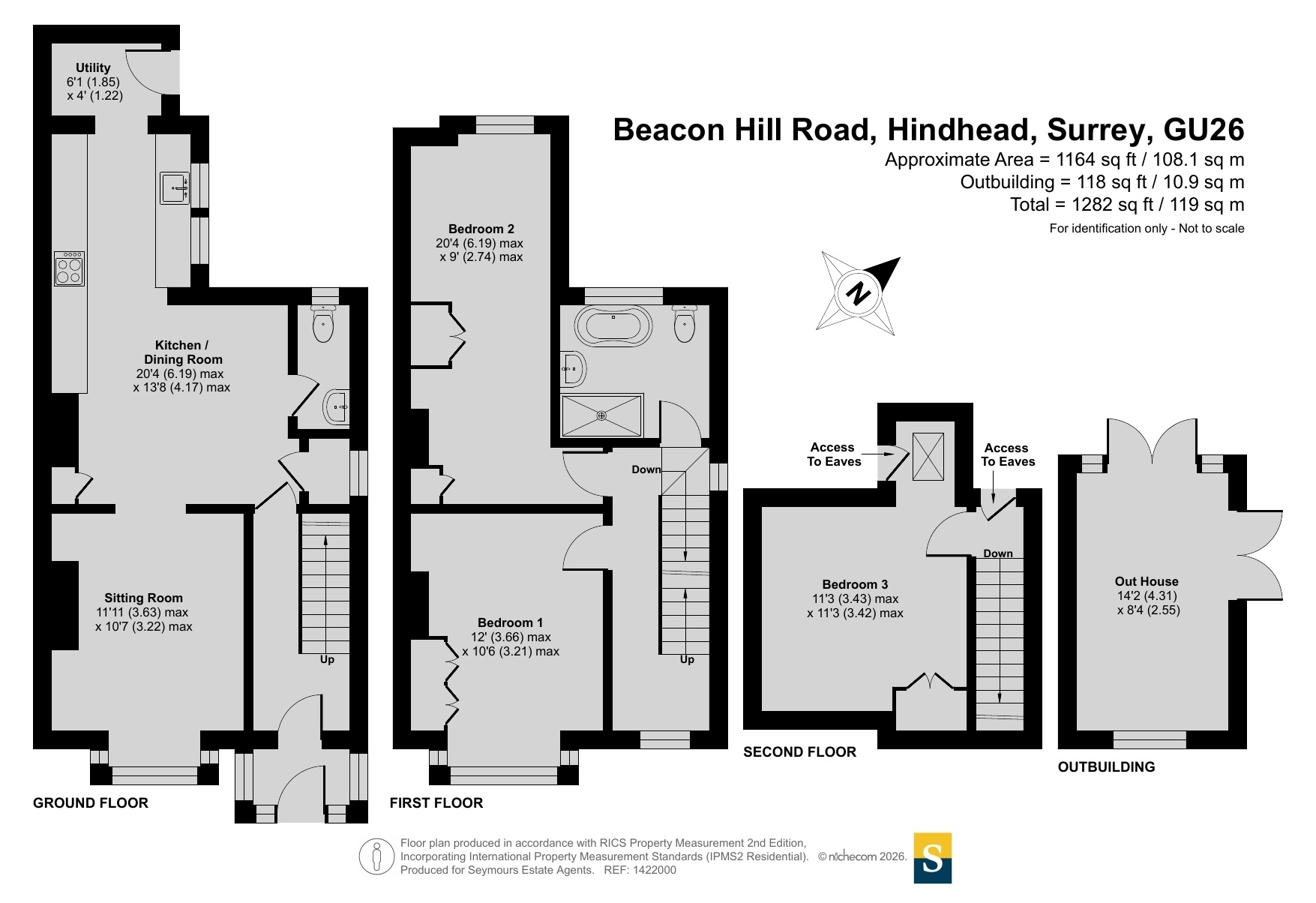 Primrose Hill,, Beacon Hill Road, Surrey floorplan