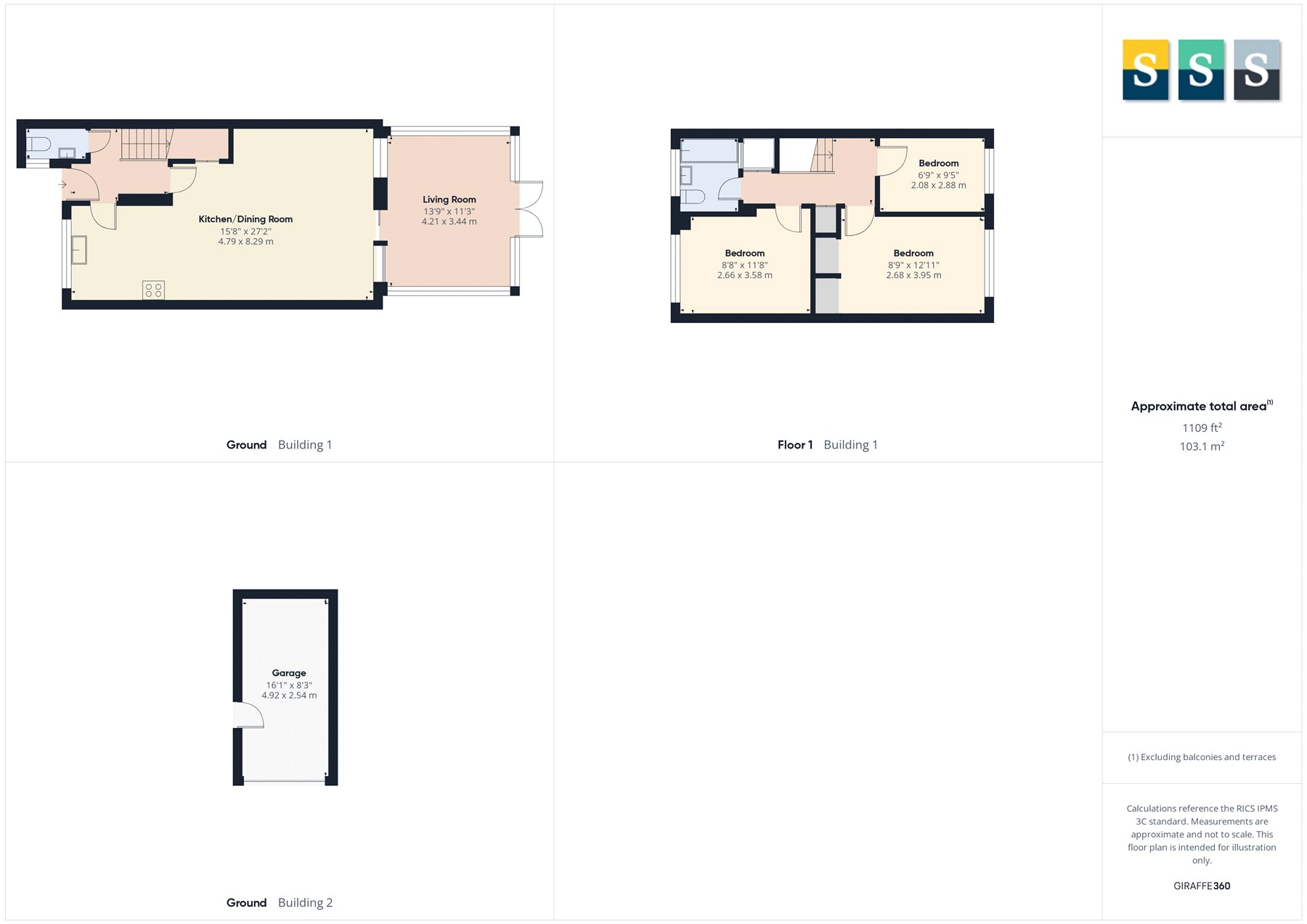 5, Kielder Walk, Surrey floorplan