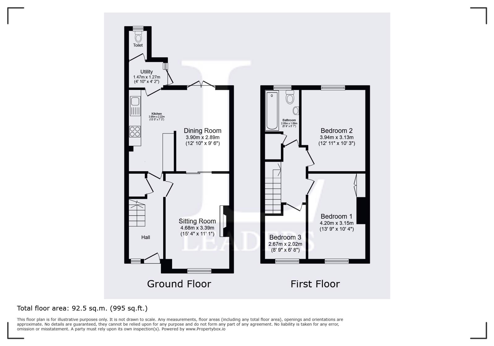 39, Langdale Avenue, West Sussex floorplan