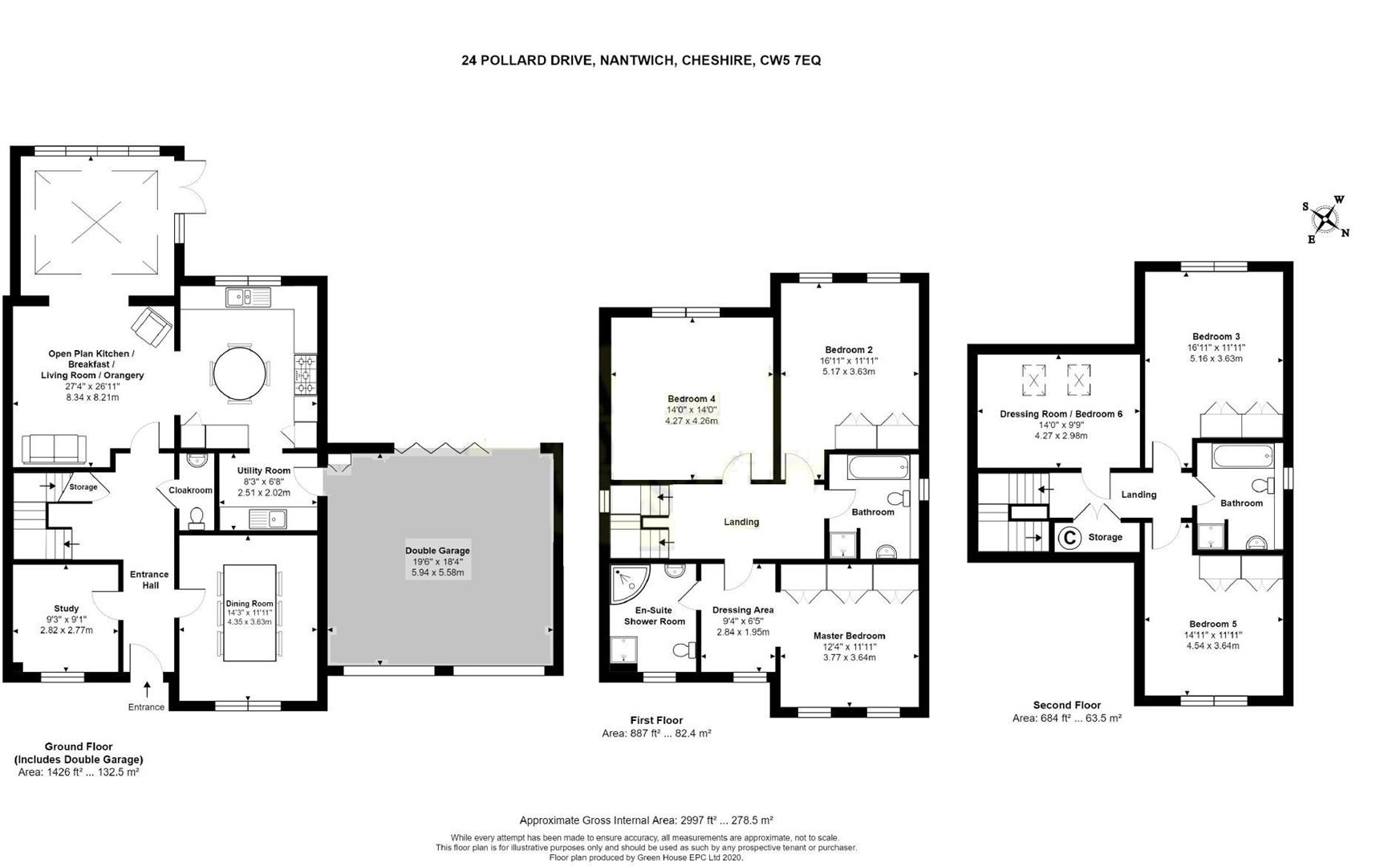 24, Pollard Drive, Nantwich floorplan