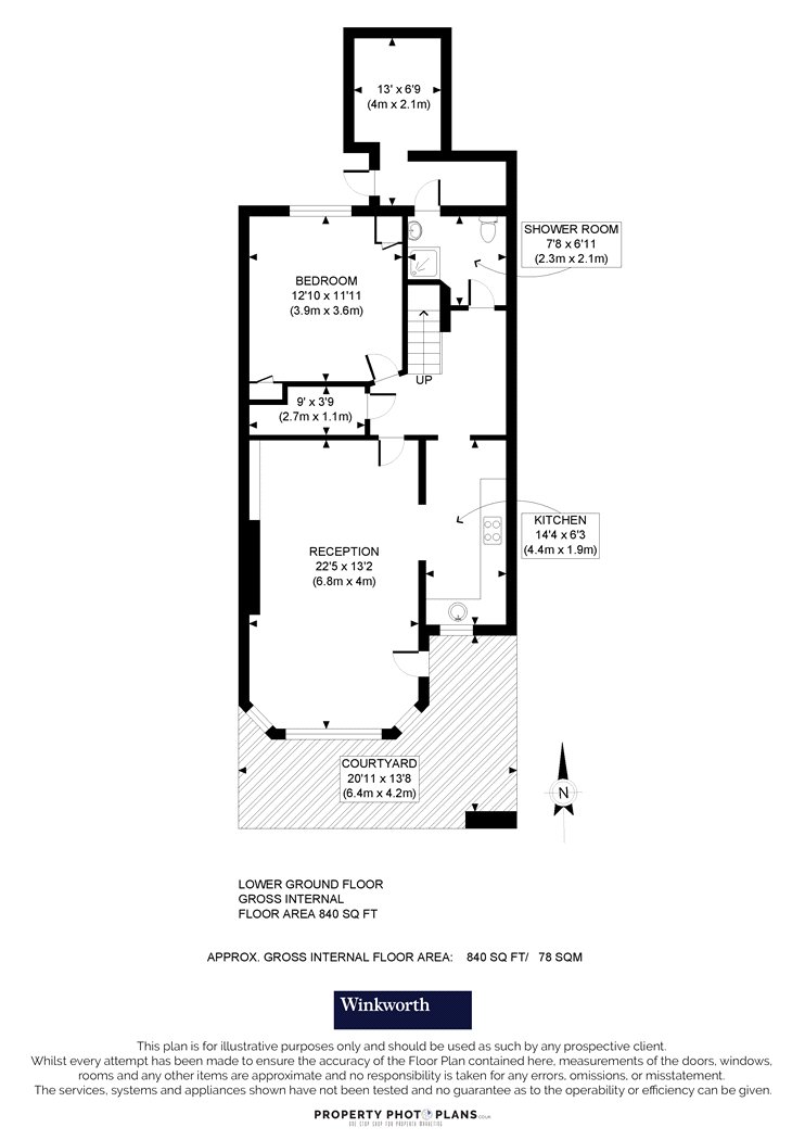 25a, Ladbroke Gardens, London floorplan