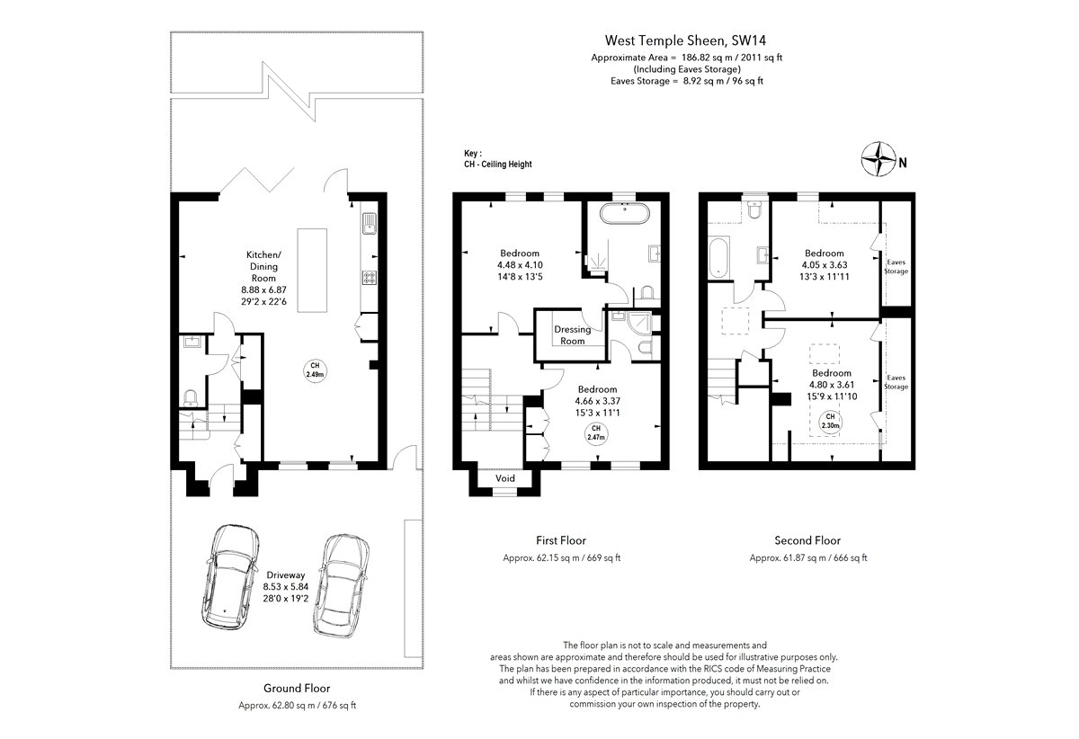 4, West Temple Sheen, London floorplan