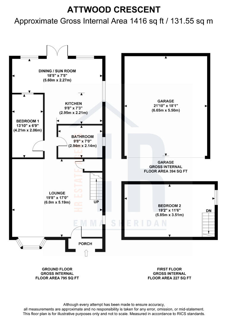 11, Attwood Crescent, Coventry floorplan