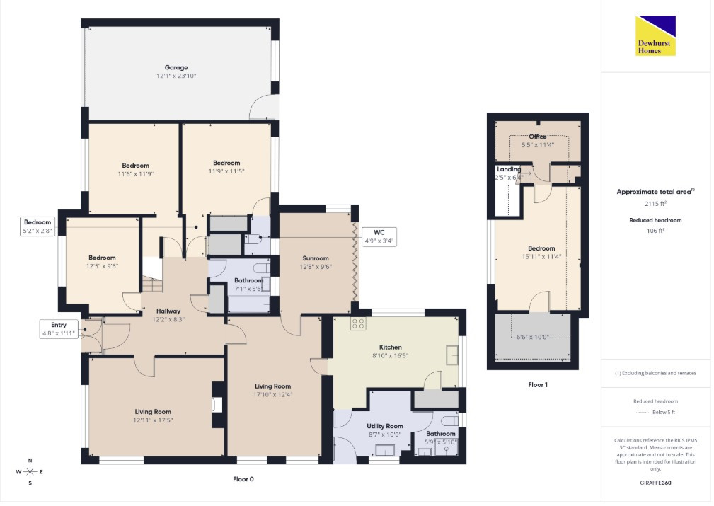 9, Marlborough Drive, Fulwood floorplan