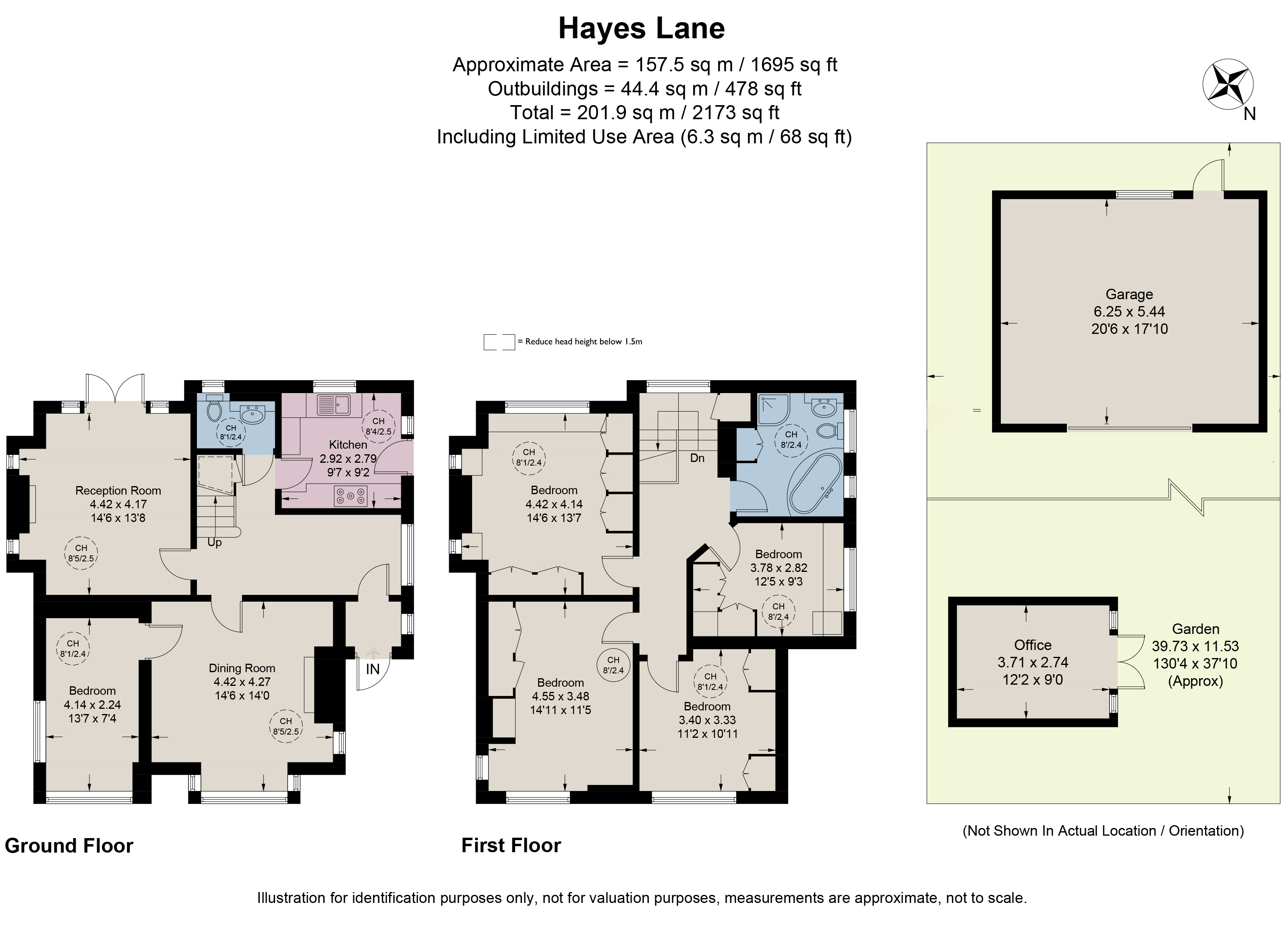 104, Hayes Lane, Beckenham floorplan
