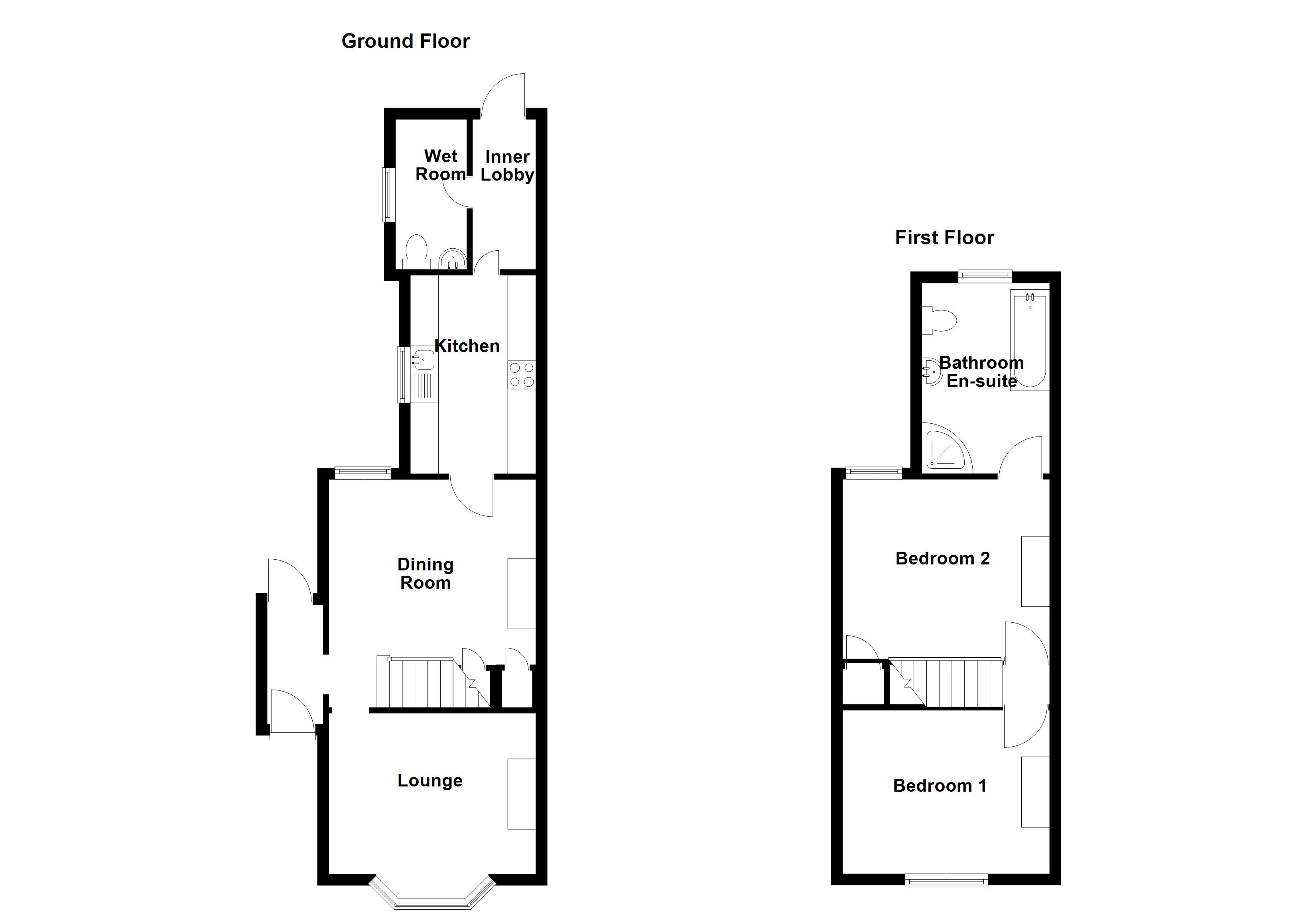 174, Hatton Road, Feltham floorplan