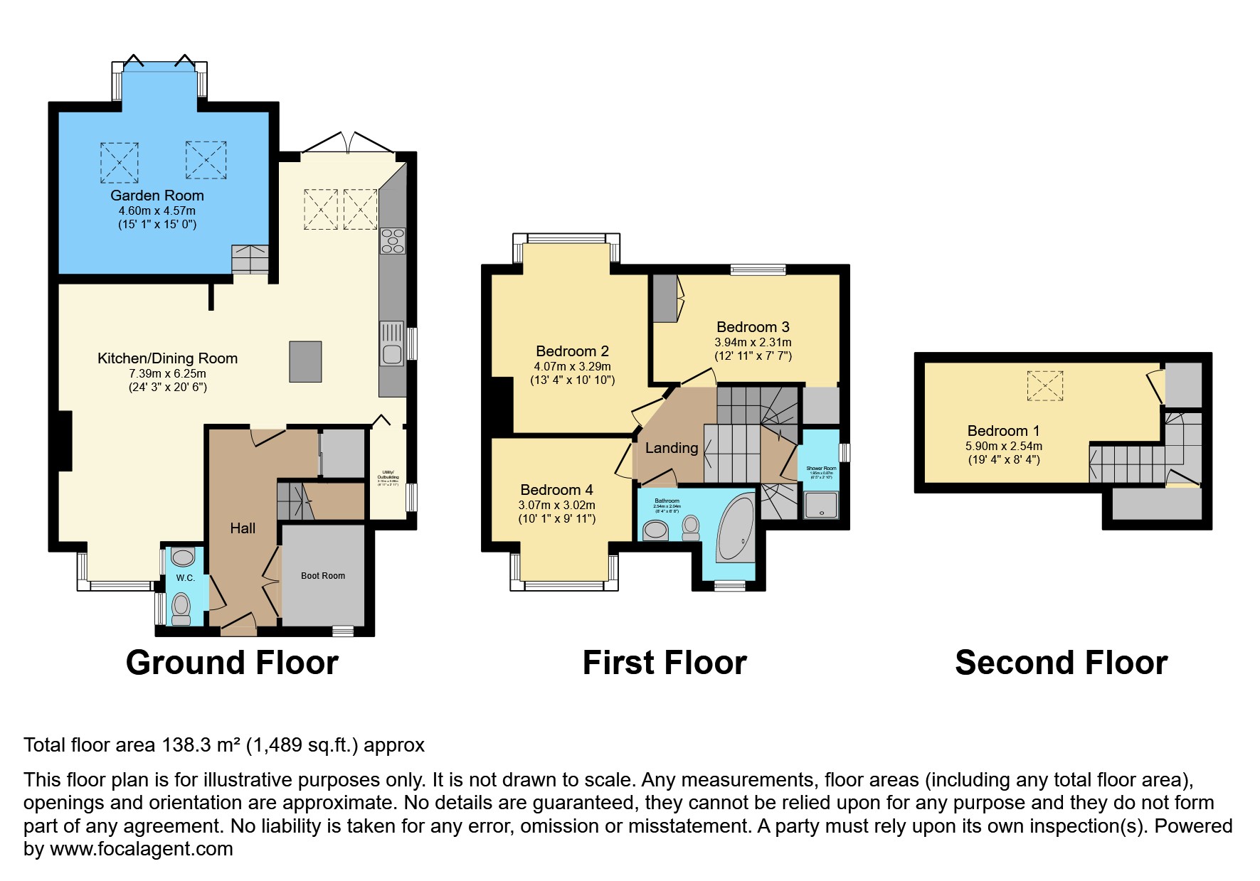 654, Abbey Lane, Sheffield floorplan