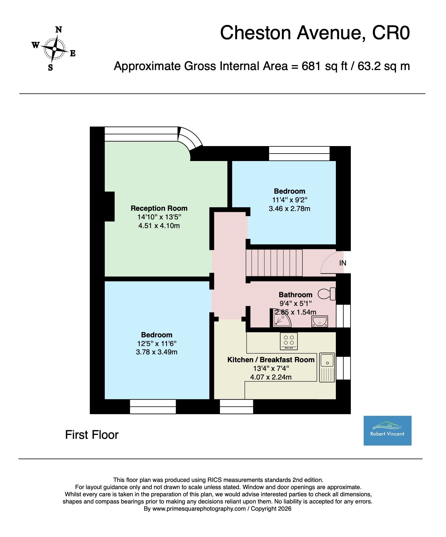 54 Cheston Avenue, Croydon floorplan