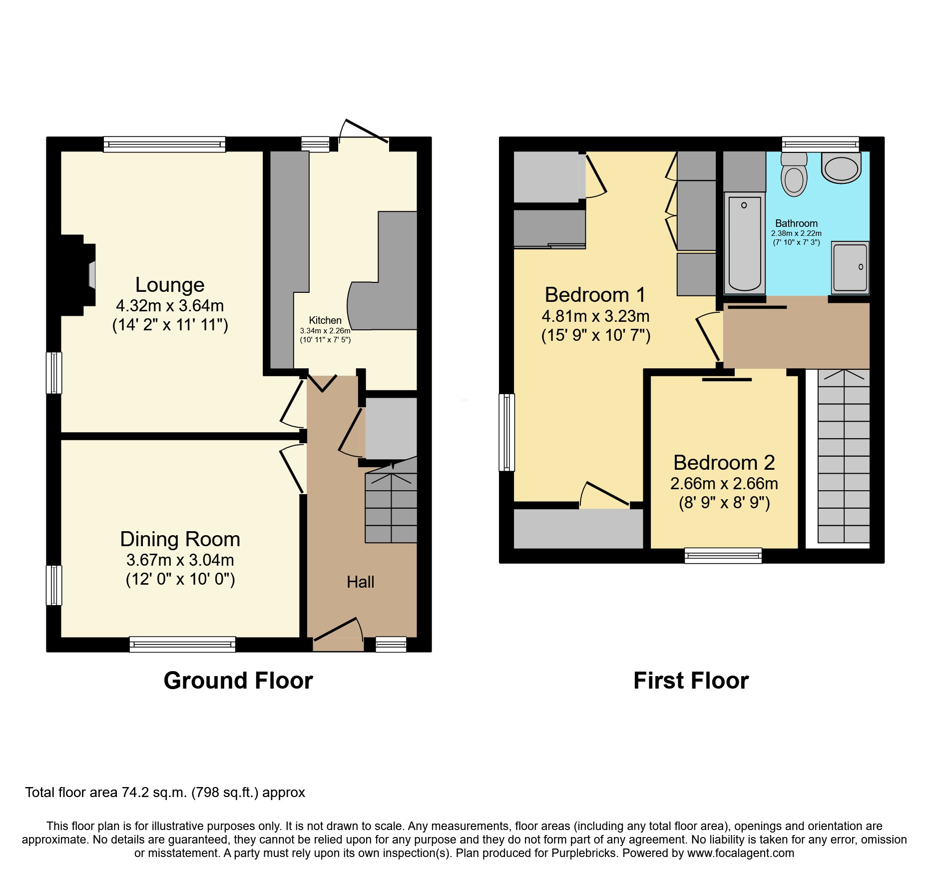 Mandrake Close, Exeter, EX2 floorplan