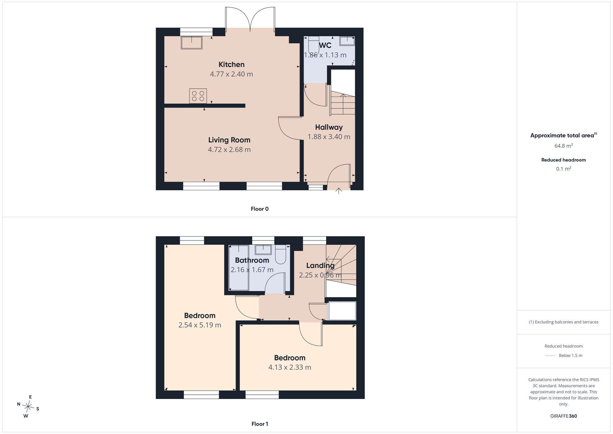 36 Mulberry Crescent, South Shields floorplan