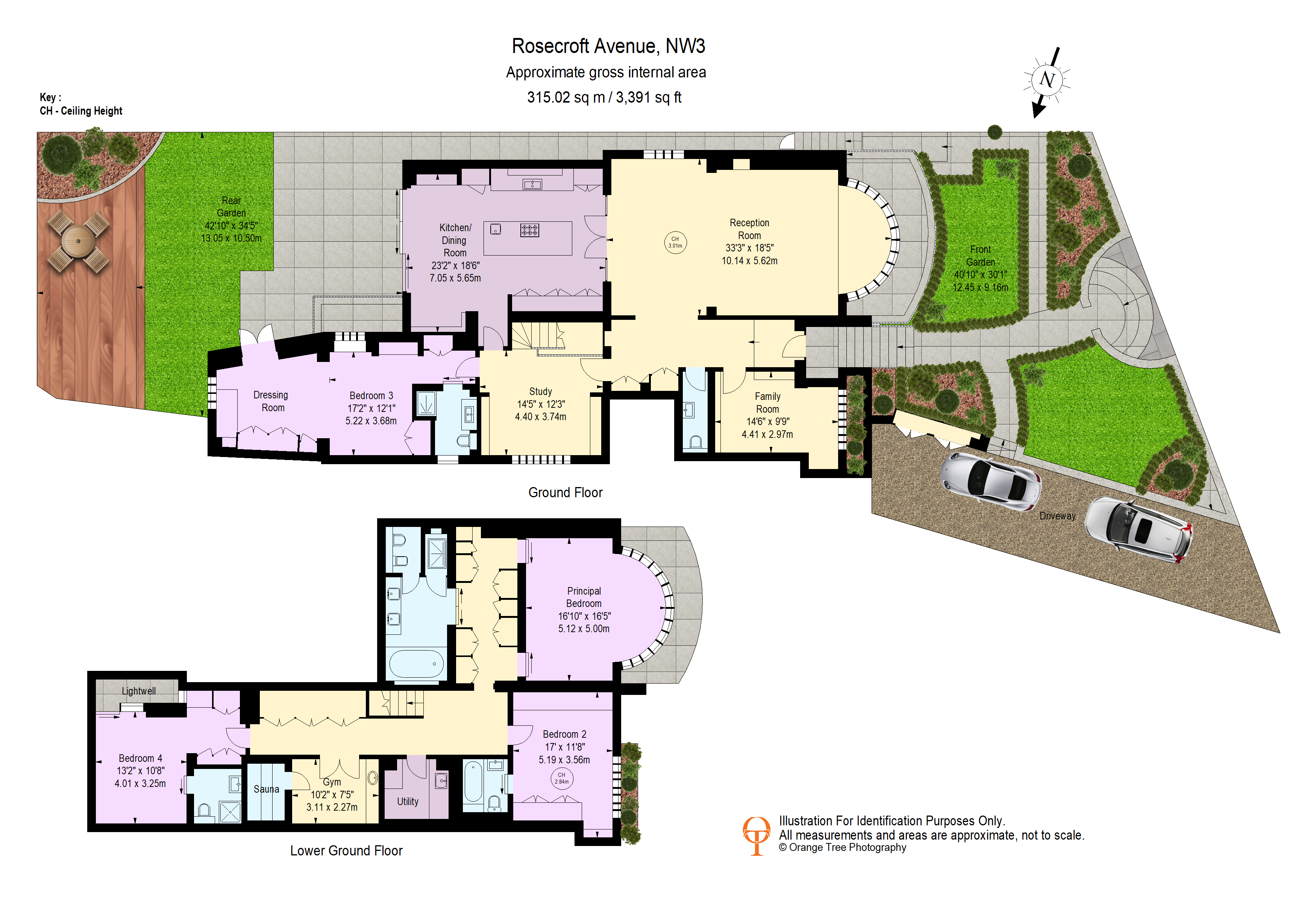 26, Rosecroft Avenue, London floorplan