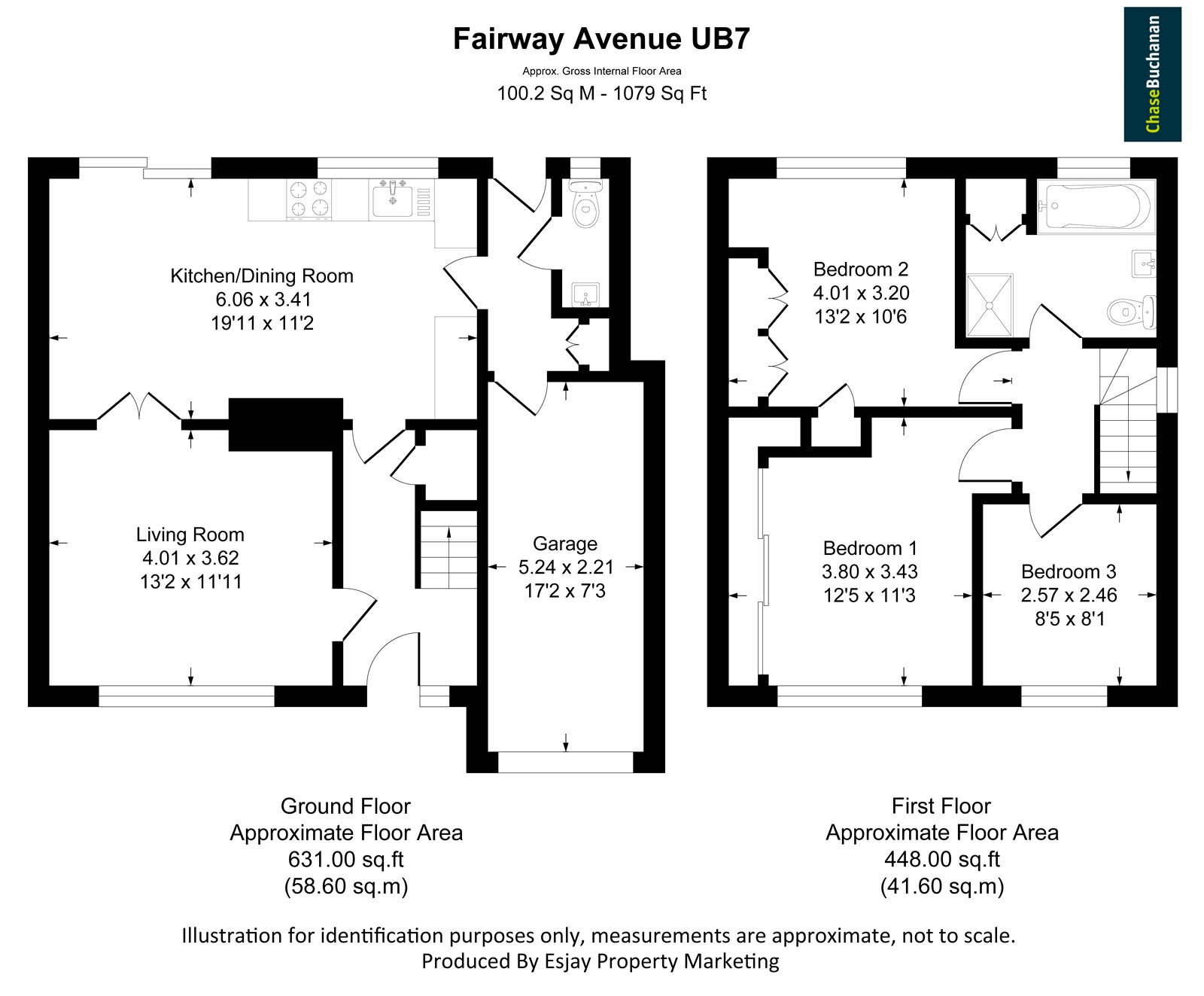 25, Fairway Avenue, West Drayton floorplan