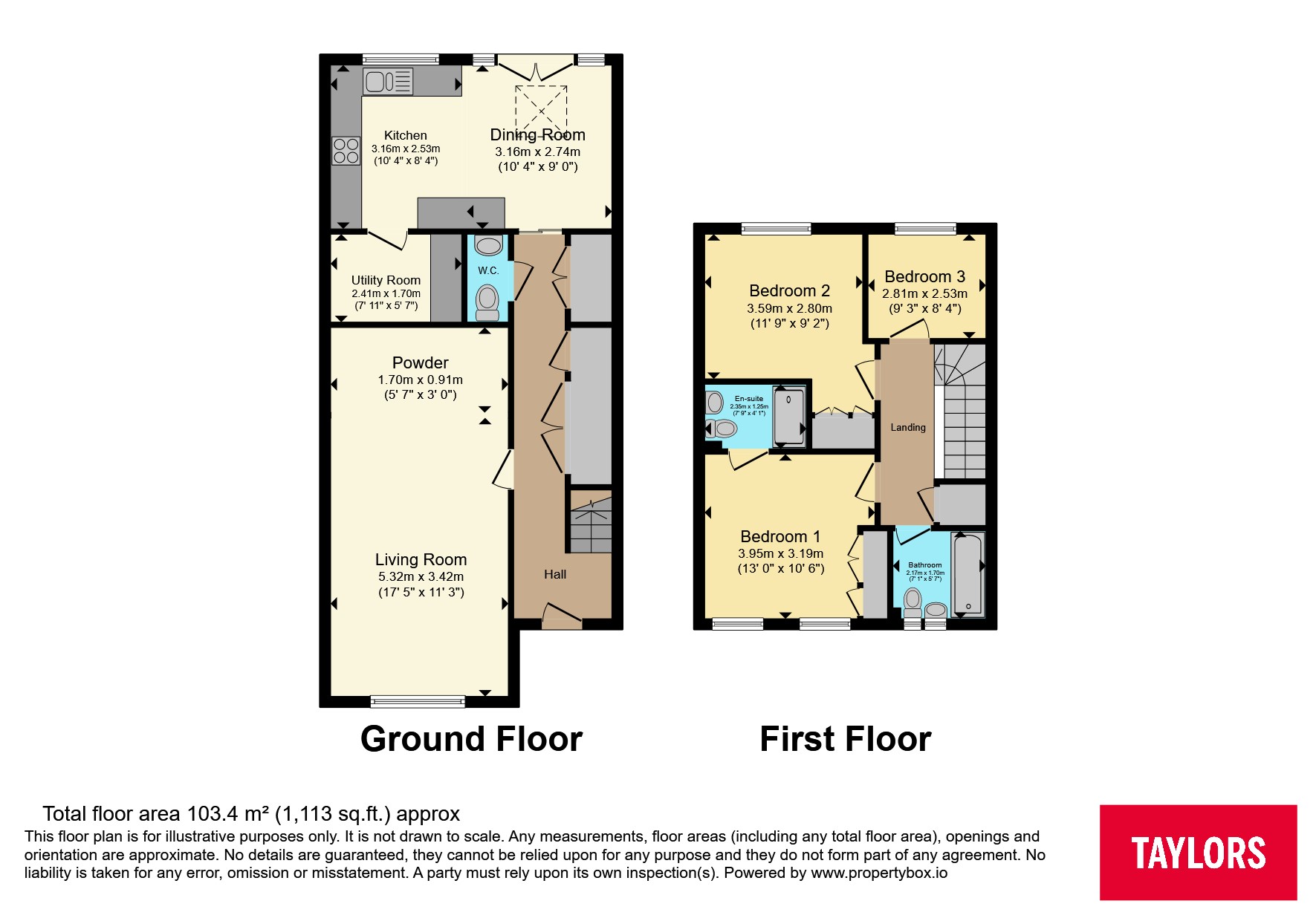 6, George and Dragon Close, Bicester floorplan
